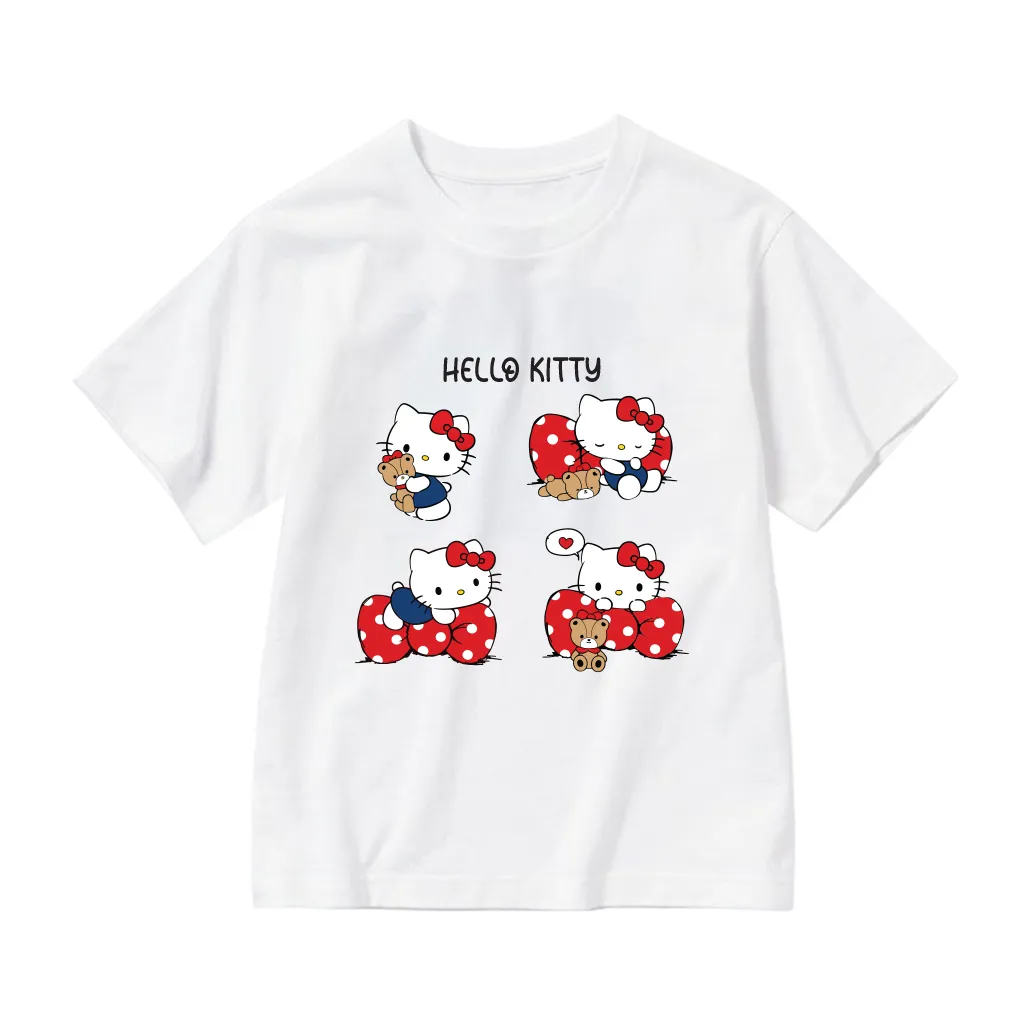 Áo thun kid form rộng Kado chất vải cotton dày dặn thoáng mát thoải mái Hello Kitty 2886_thumbnail_0