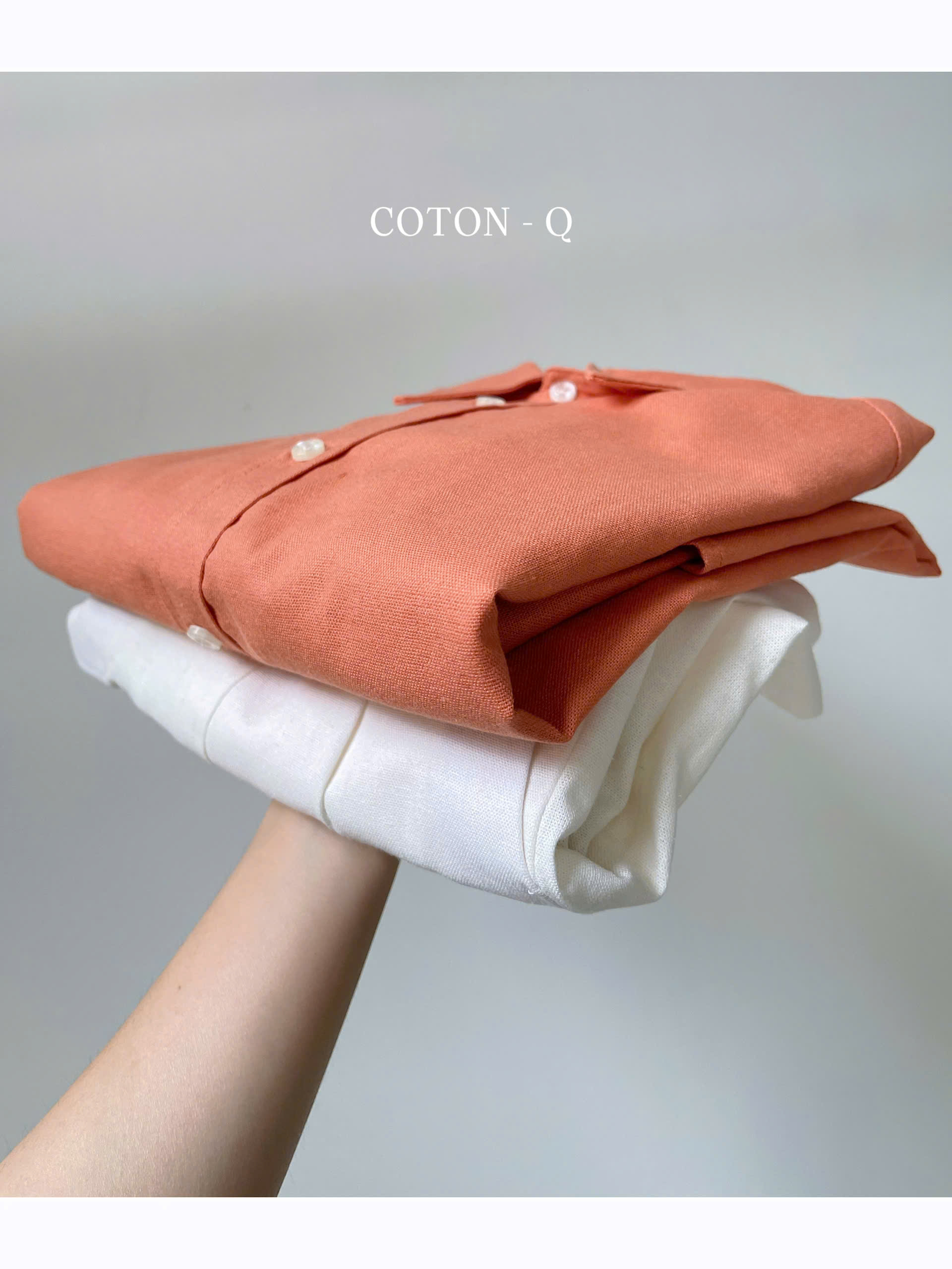 Set áo somi cam + quần short linen_thumbnail_4