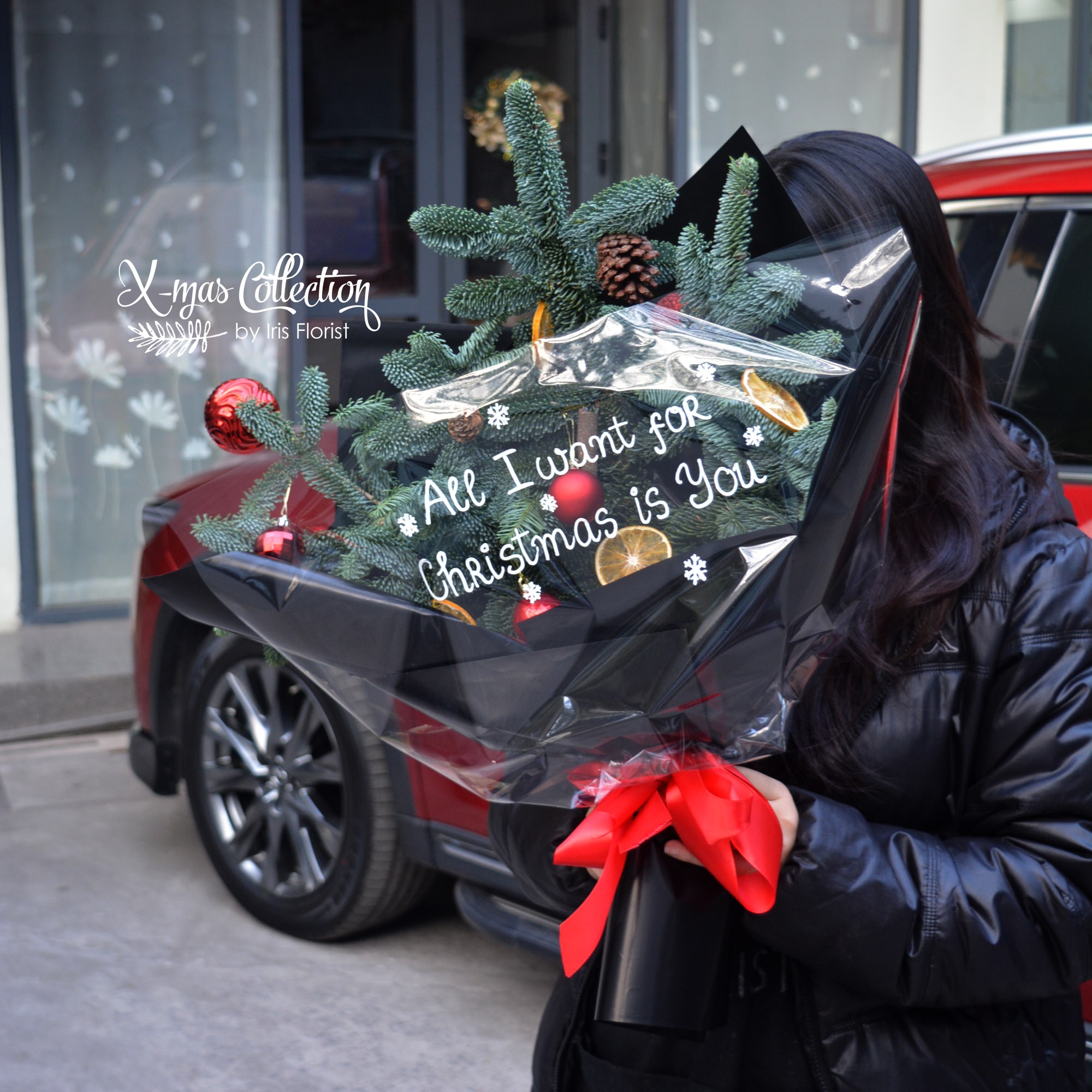 Bó thông Tin nhắn Xmas - Size M