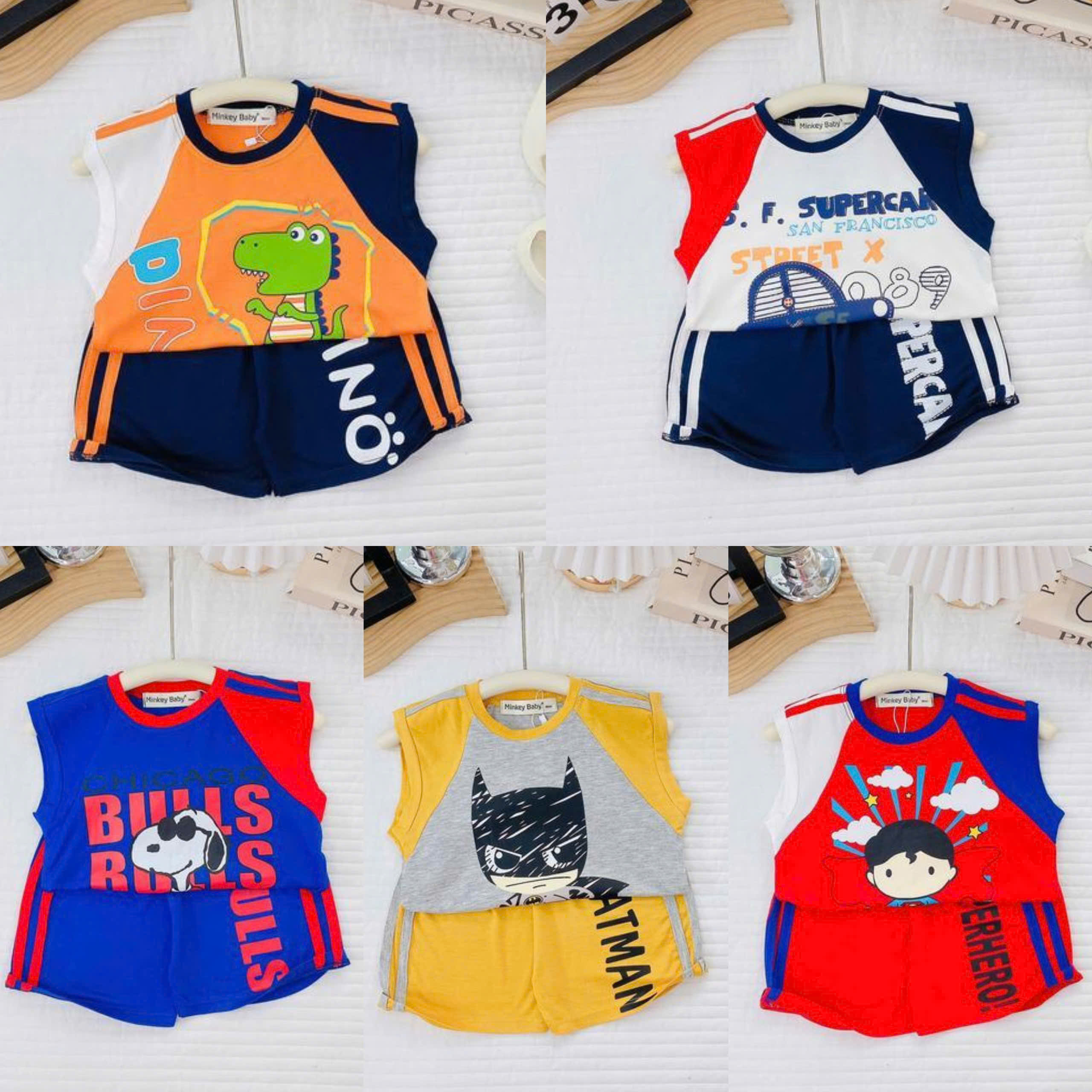 E52 BỘ BA LỖ MINKEY MÃ 6- A003.114