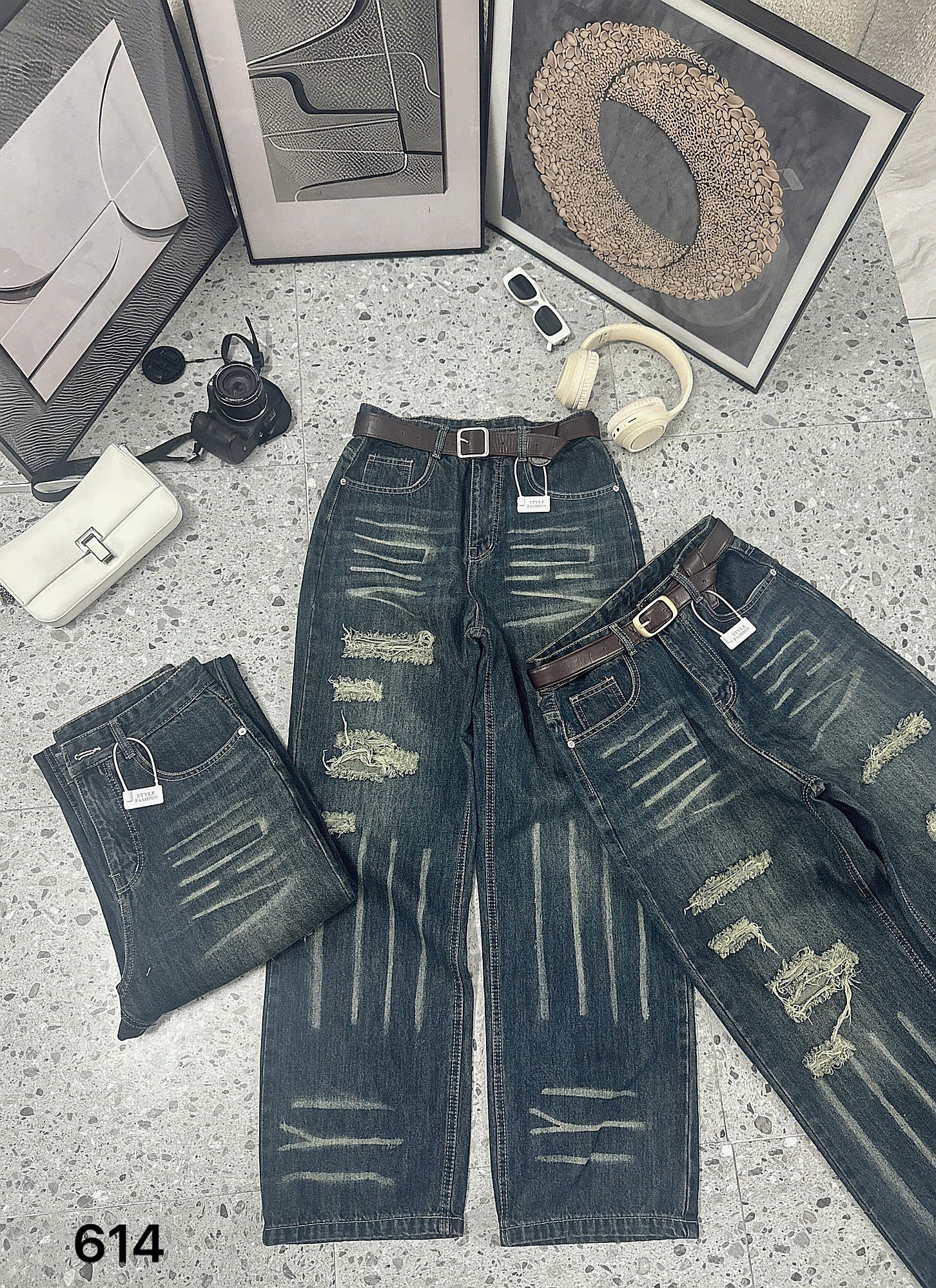 BIGSIZE NỮ-Quần suông rách T- QJ614_thumbnail_6