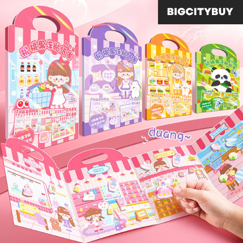 ĐỒ CHƠI BÓC DÁN CÔ GÁI SIÊU THỊ CUTE GIRL_thumbnail_1