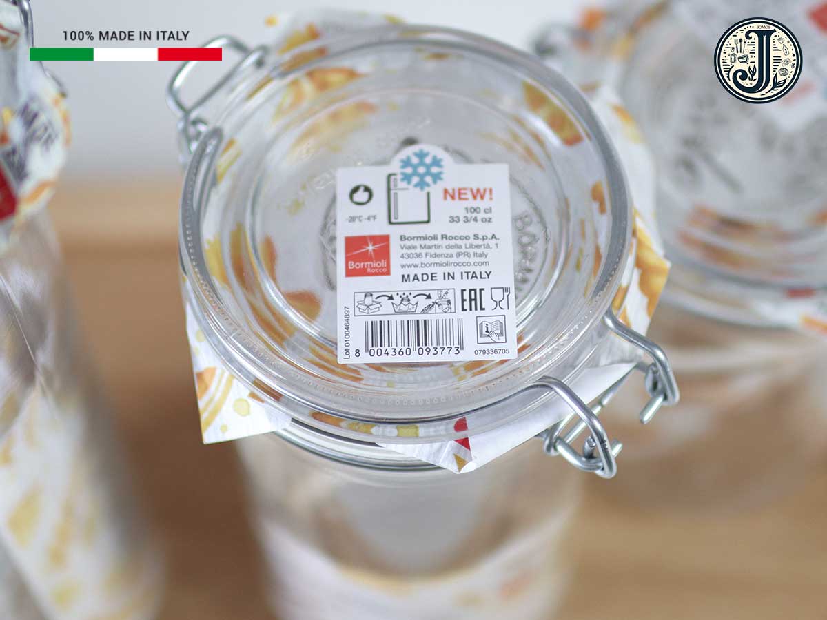 Hũ thủy tinh nắp cài Fido Bormioli Rocco (Hũ cao)_thumbnail_7