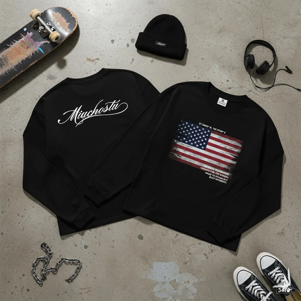 Áo thun boxy tay dài cá tình hot trend Miucho 3470_thumbnail_7