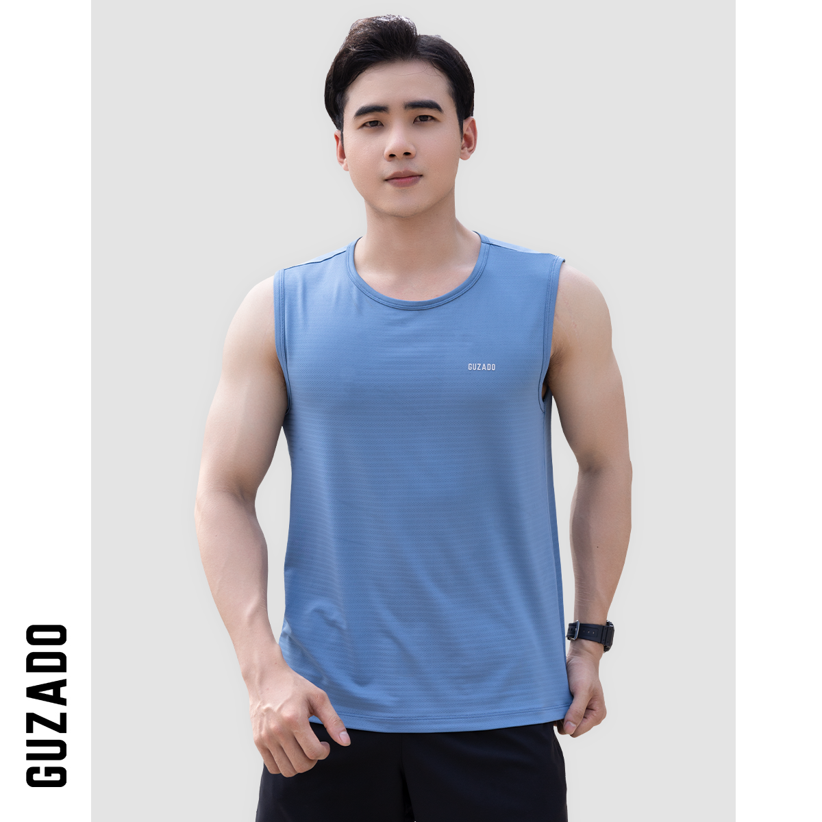 Áo Tank Top Guzado Thoáng Mái Và Thoái Mái GTT01