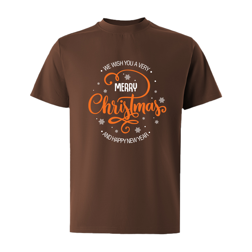 Áo phông nam giáng sinh noel form rộng cổ tròn vải cotton thoáng mát 1798 Miucho Iconic in typography_thumbnail_12