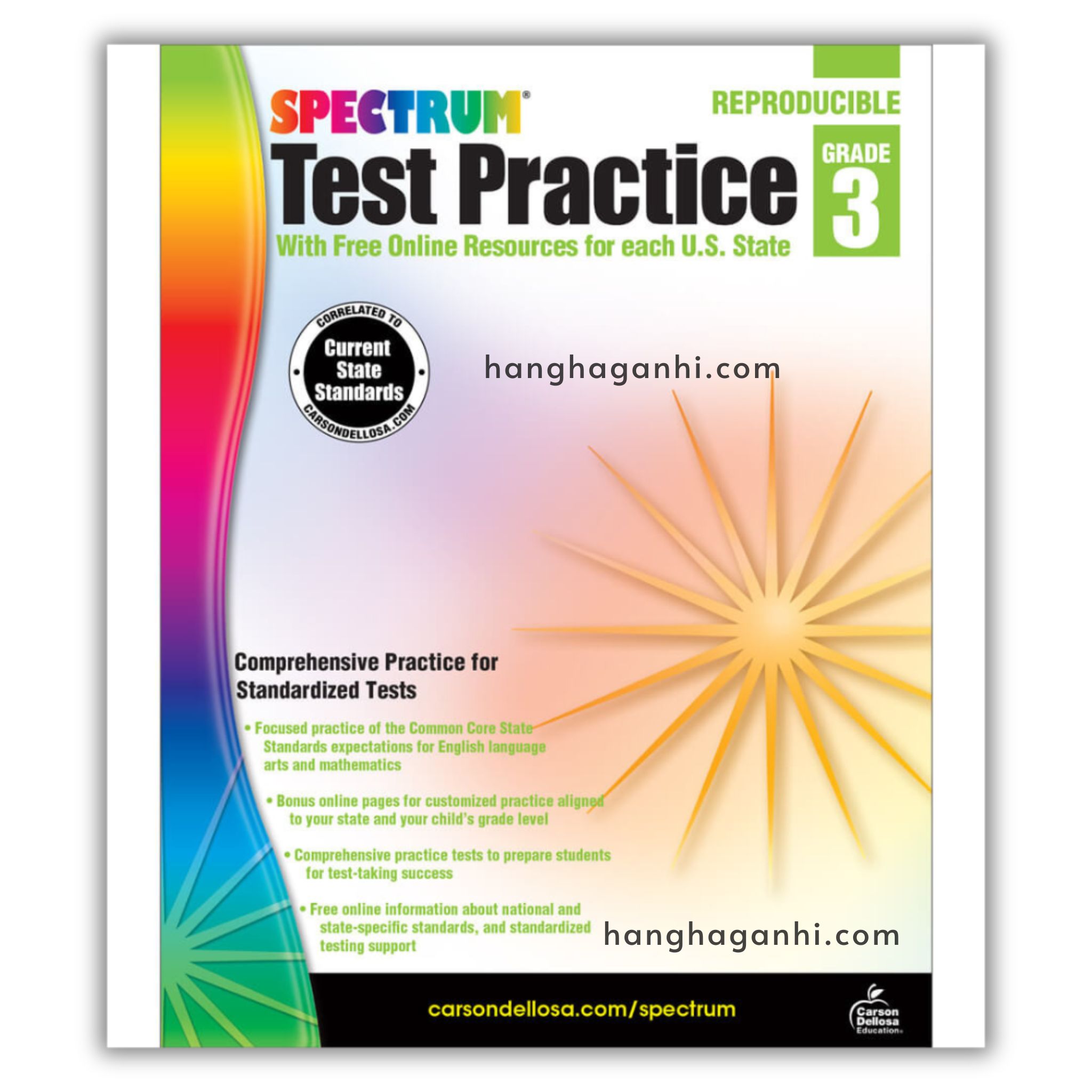 Sách Spectrum Test Practice Workbook Grade 3 ĐEN TRẮNG_thumbnail_0