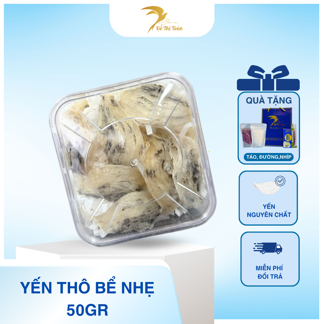 [T42] YẾN THÔ BỂ NỨT NHẸ- HỘP 50GR