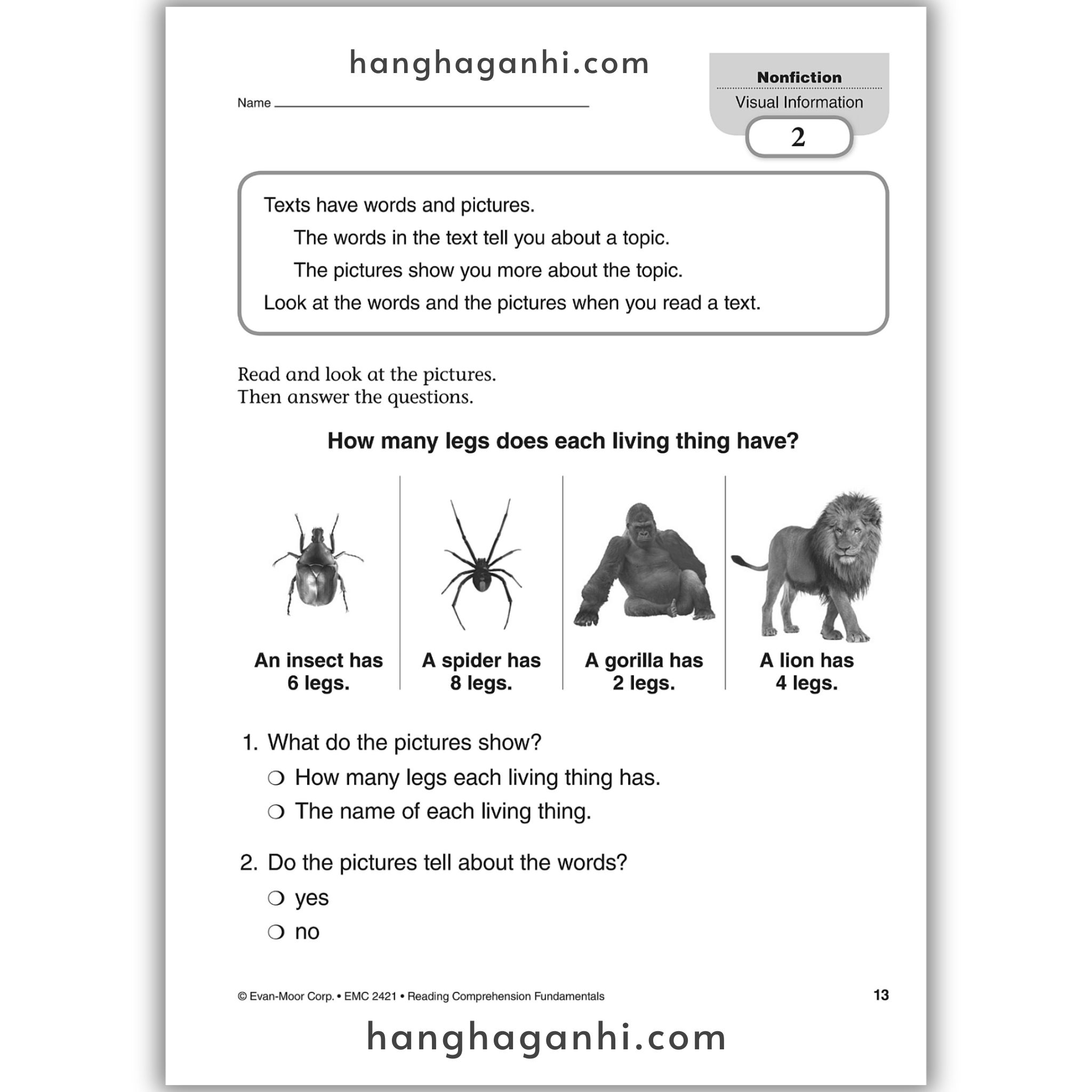 Reading Comprehension Fundamentals- Trọn Bộ 6 Grades_thumbnail_5