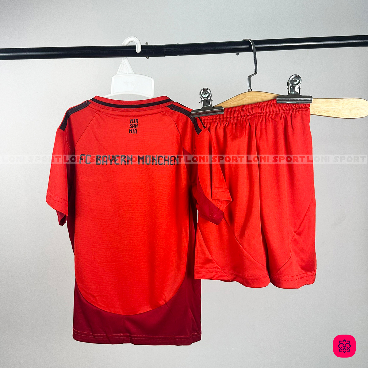 Bộ kid Bayern sân nhà đỏ 24/25_thumbnail_2