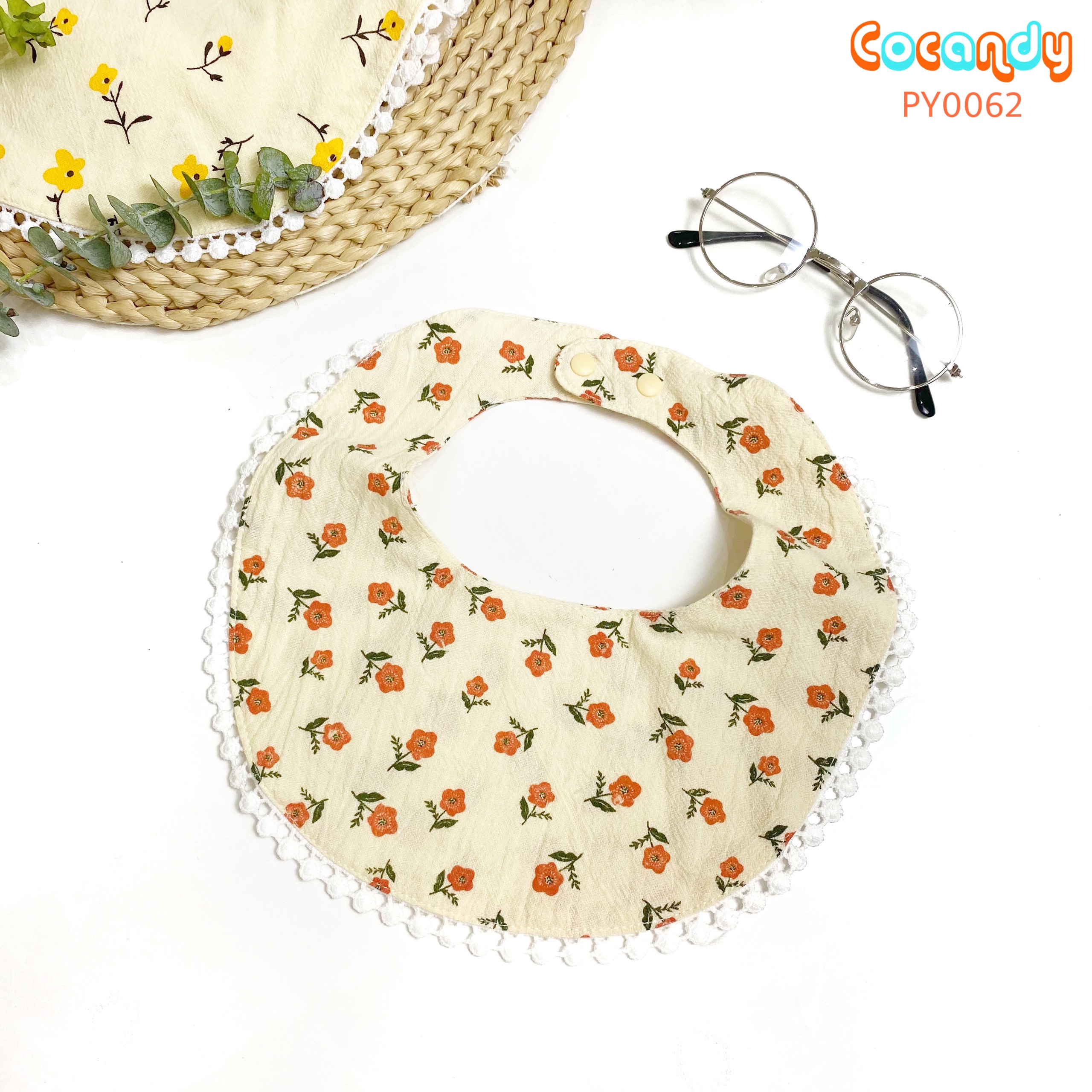 Yếm cổ hoa ĐỎ to_thumbnail_0