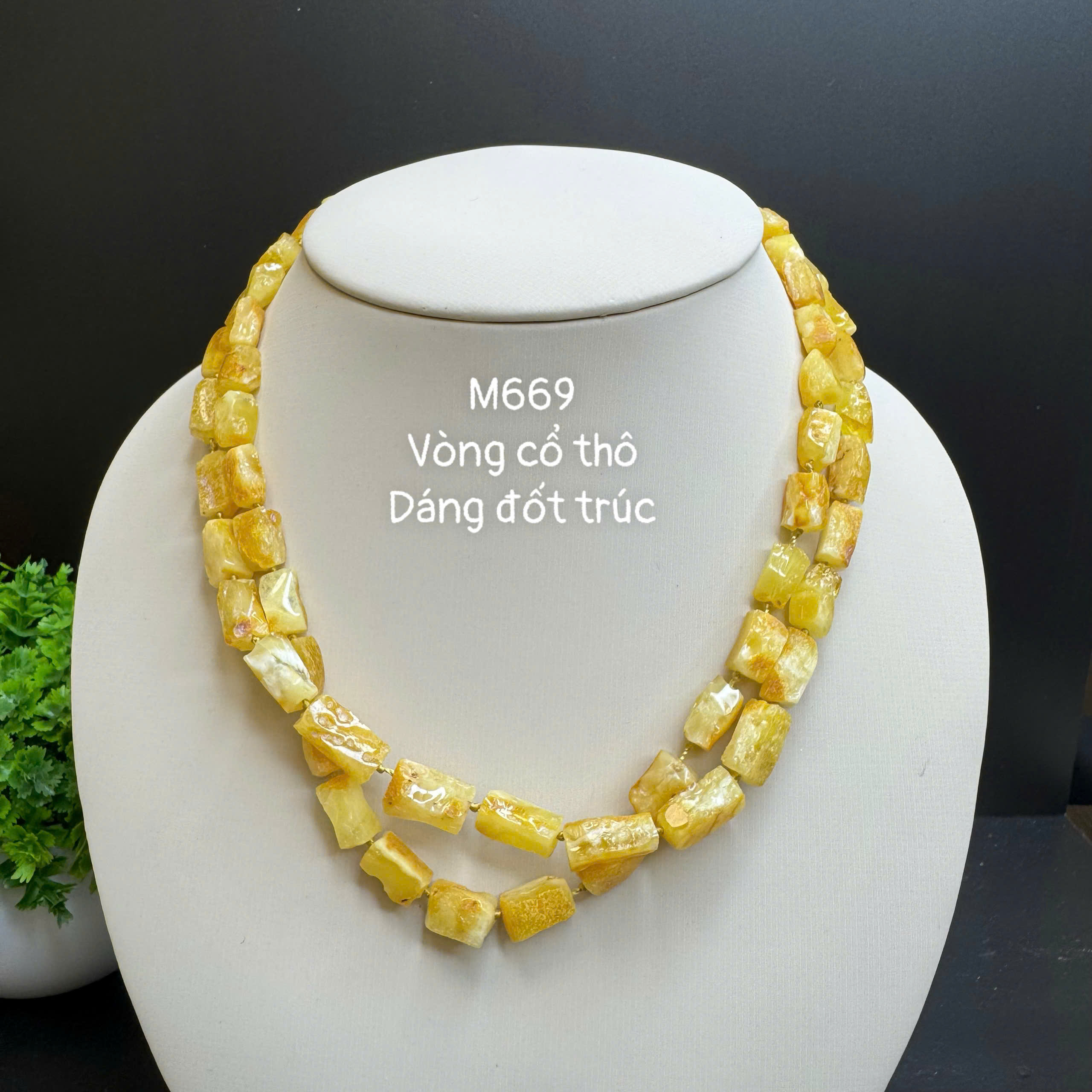 Vòng Cổ Thô Dáng Đốt Trúc - M669