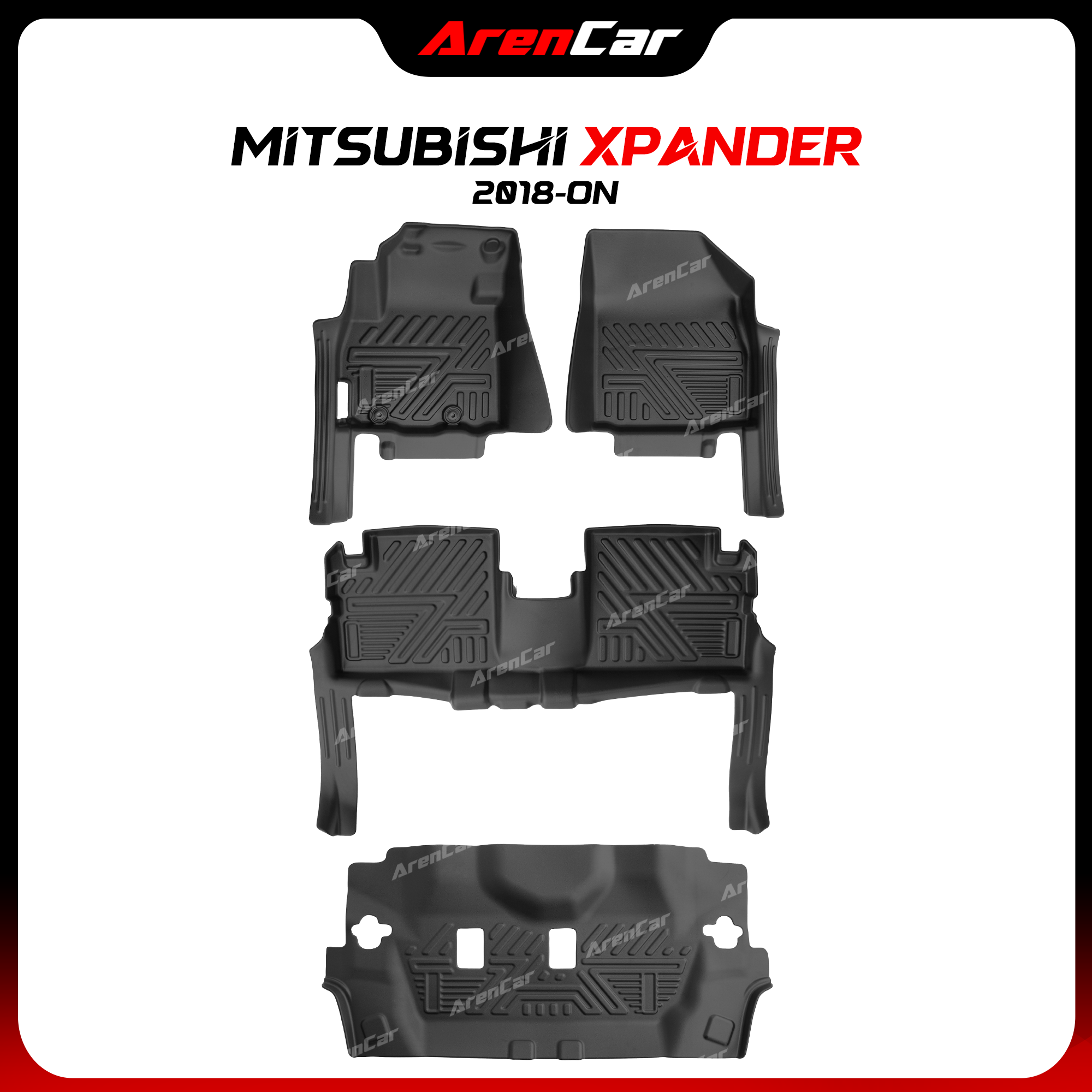 [Aren Car] Thảm Lót Sàn Ô Tô TPE Khuôn Đúc Mitsubishi Xpander_thumbnail_0