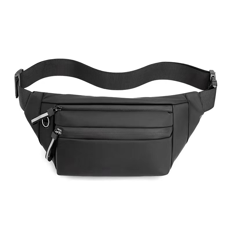 HUBO Fanny Bag Waterproof Oxford Large-capacity Casual Shoulder Waist Bag