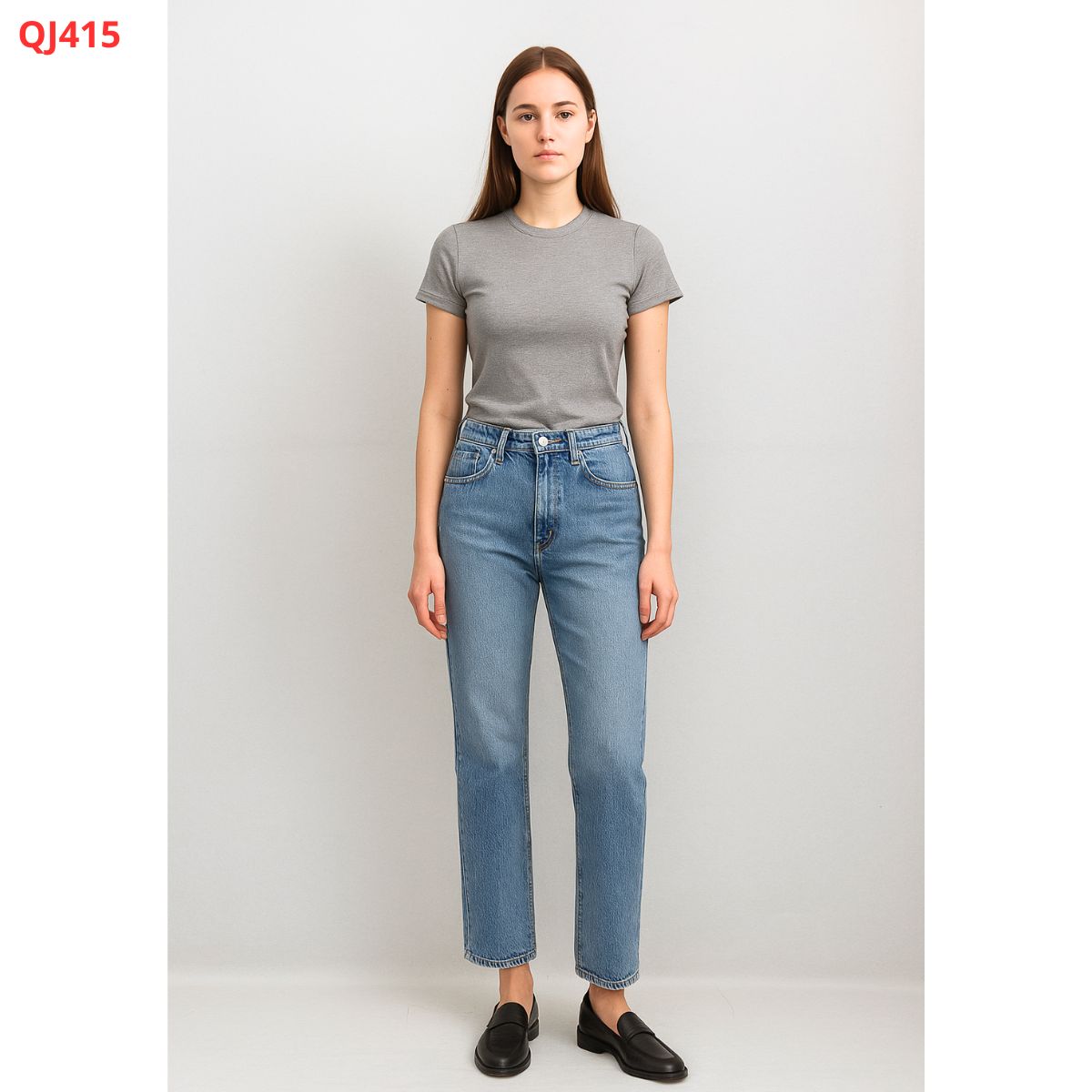 QJ415 - JEAN SUÔNG MÀU ĐẬM_thumbnail_1