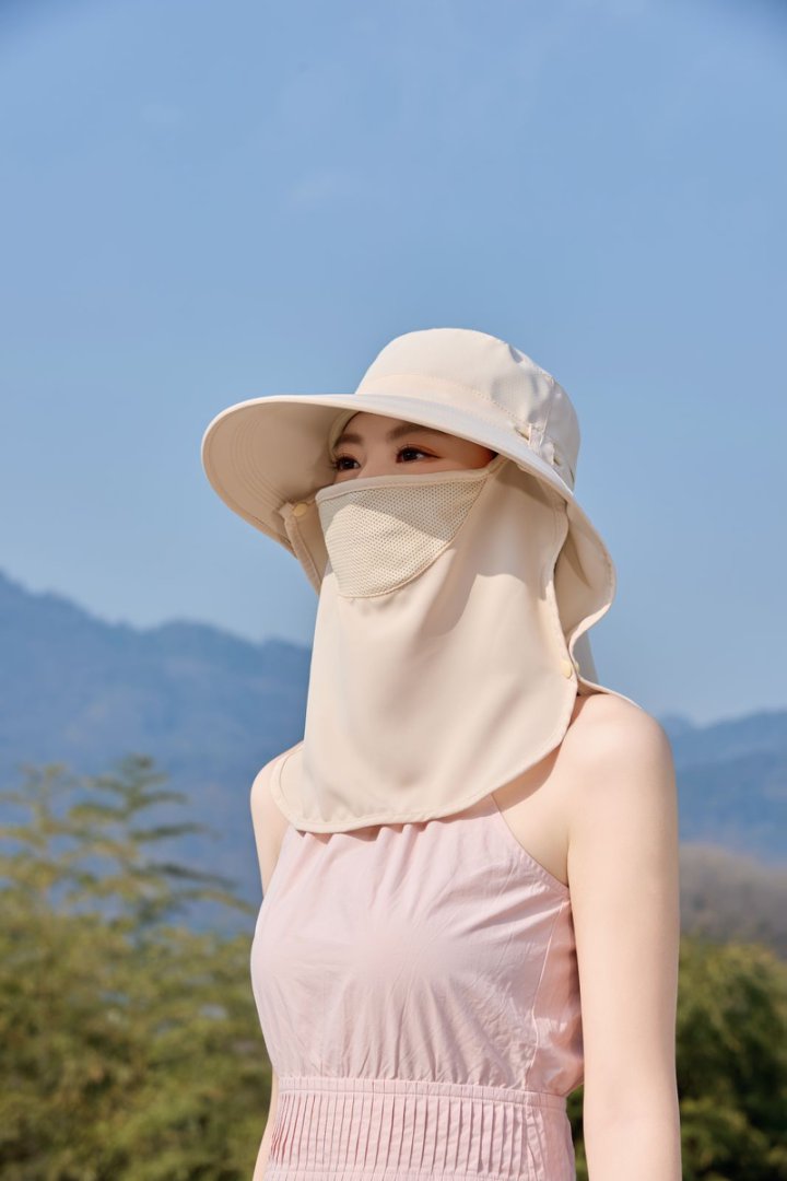 Mũ bucket Golf Hàn Quốc có che gáy & che mặt dành cho nữ HZ2515_thumbnail_20