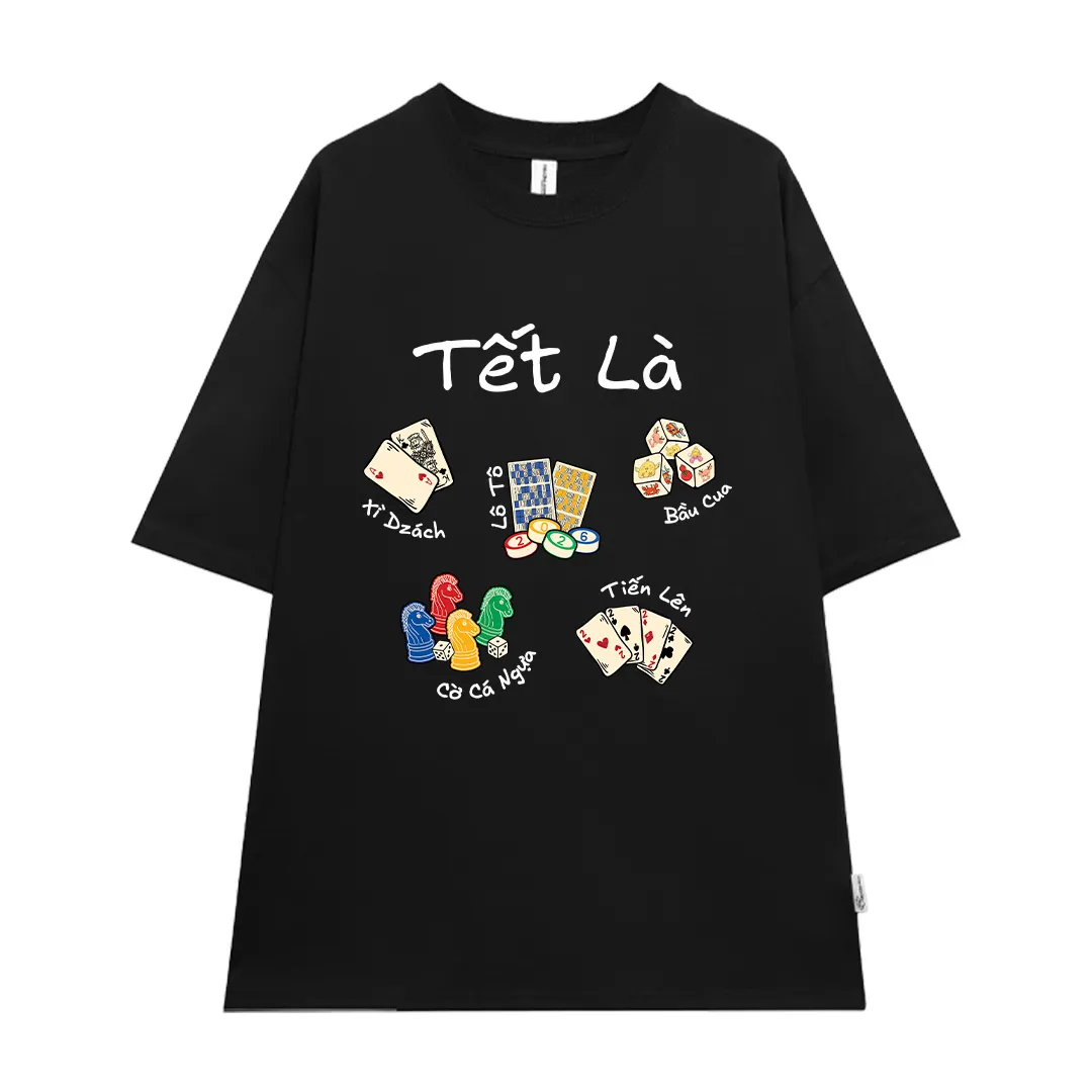 Áo thun Tết Bính Ngọ 2026 form rộng Miucho chất thoáng mát dày dặn hình sắc nét in mix 2937_thumbnail_8