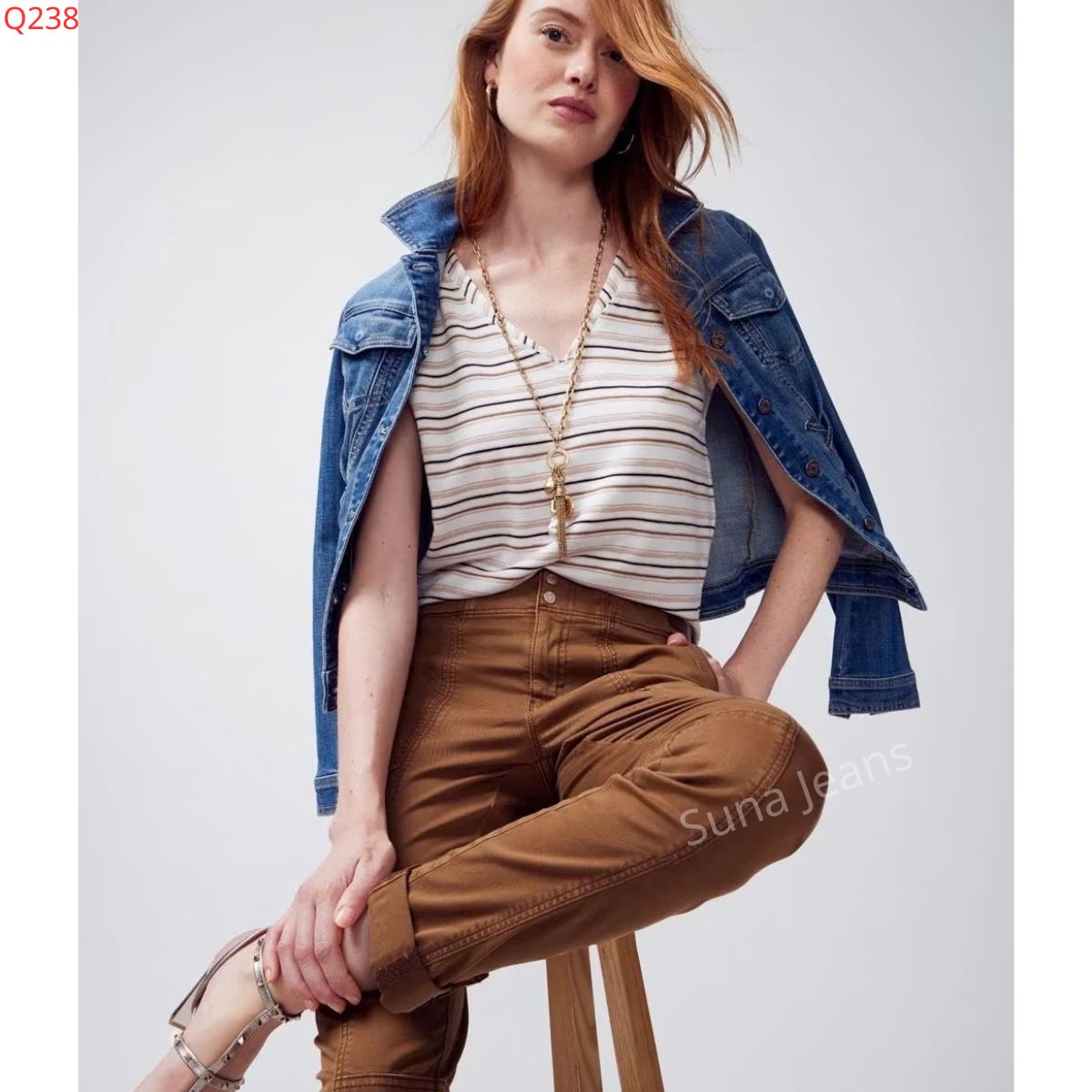 Q238- Kaki jeans - WH- màu bò_thumbnail_2