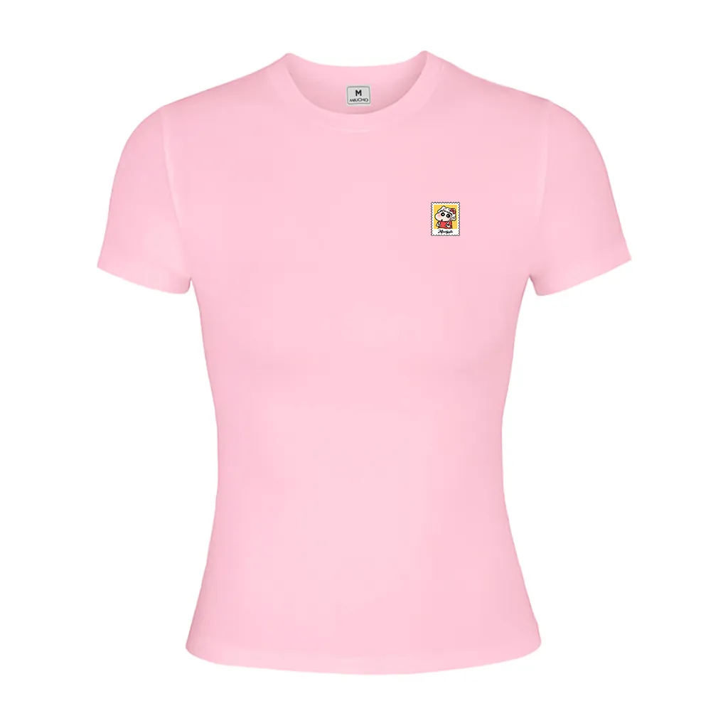 Áo baby tee form slim fit Miucho vải visco thoáng mát hack dáng nhiều màu 3008_thumbnail_14