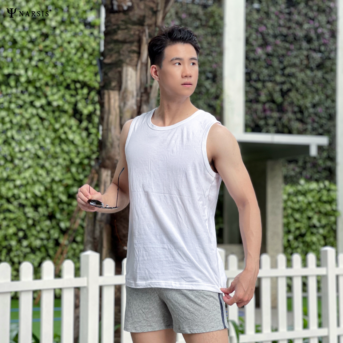 Quần đùi nam big size Narsis S24008 chất cotton, thiết kế thoáng khí, phù hợp mùa hè._thumbnail_6