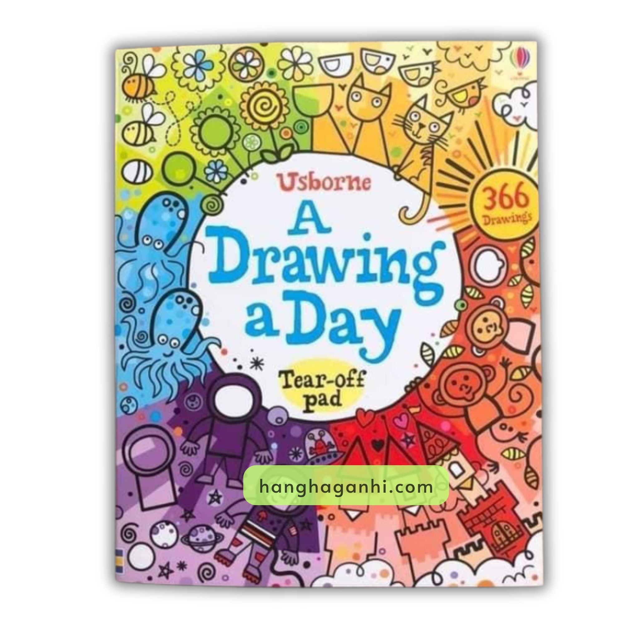 Usborne A drawing a day, bộ 2 sách nhập khẩu_thumbnail_1