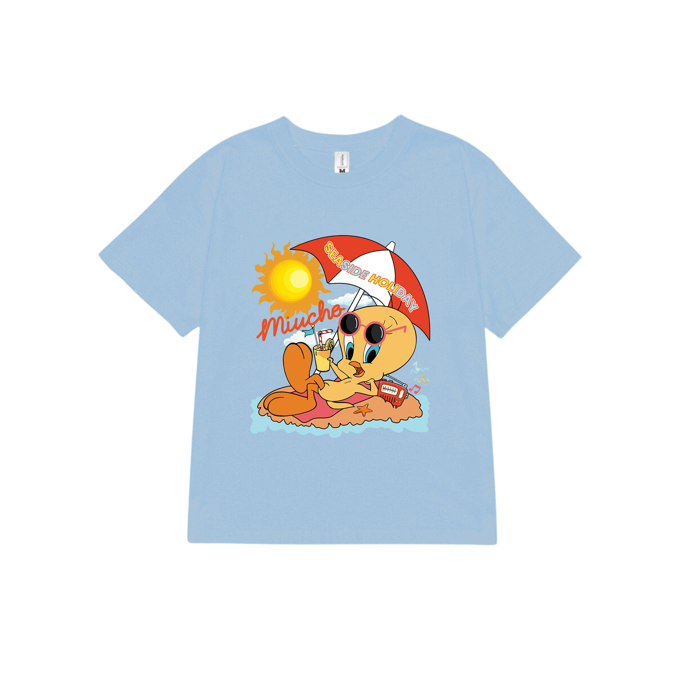 Áo thun baby tee form ôm dễ thương mùa hè ABD1051 Miucho tay ngắn Cổ tròn hotrend in artwork_thumbnail_12
