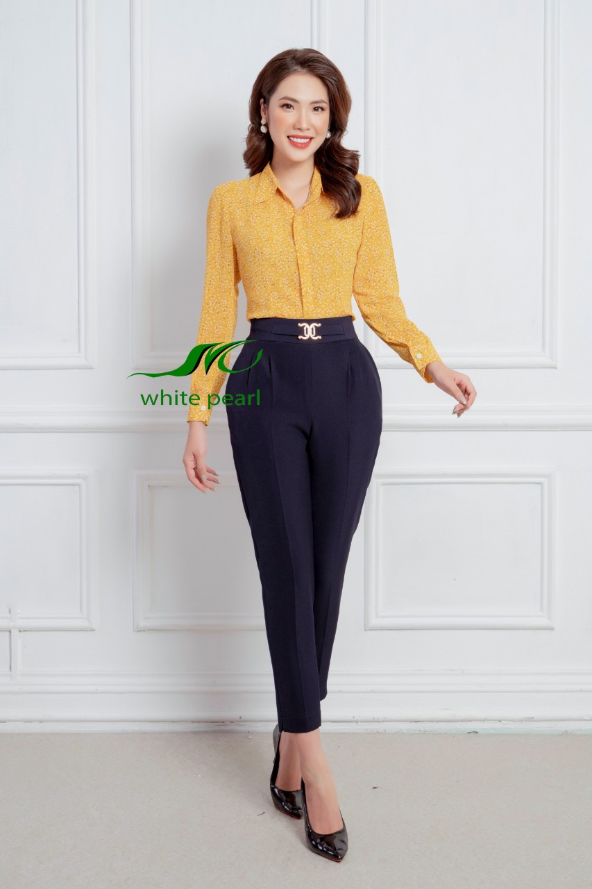 Quần baggy nữ thời trang công sở cao cấp White Pearl_thumbnail_0