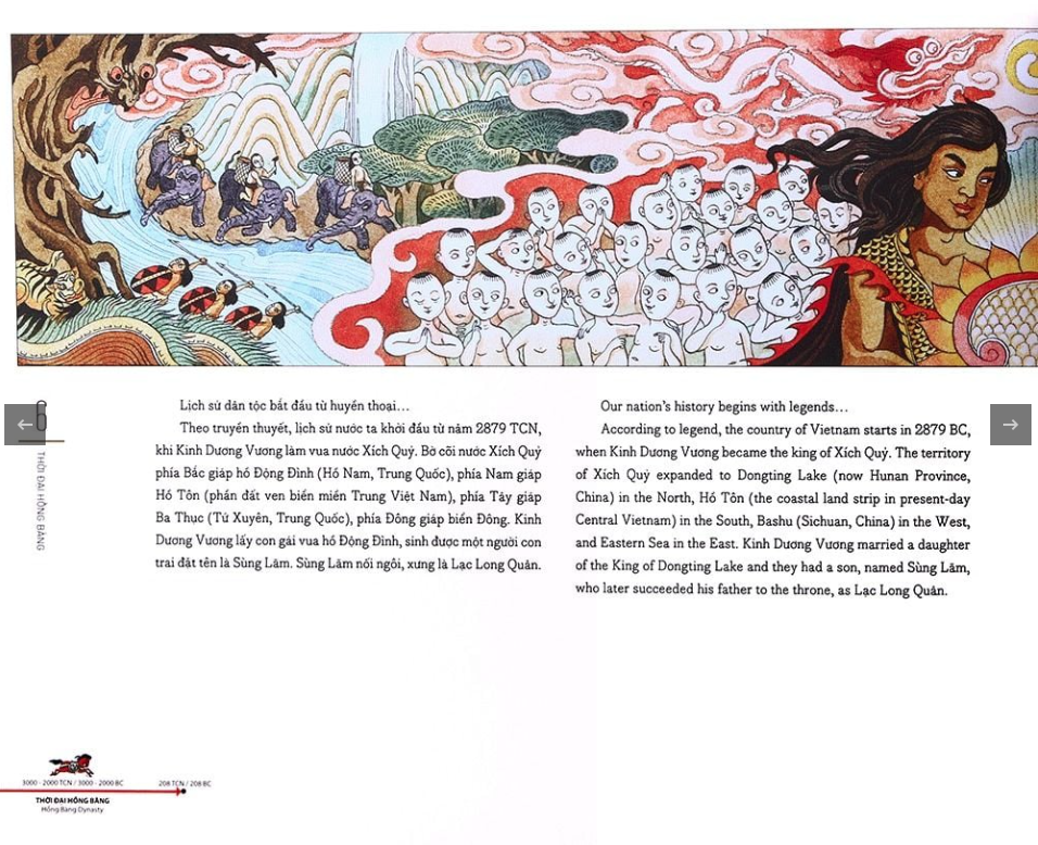Lược Sử Nước Việt Bằng Tranh - Viet Nam - A Brief History In Pictures - Bìa Cứng (Tái Bản 2019)_thumbnail_1
