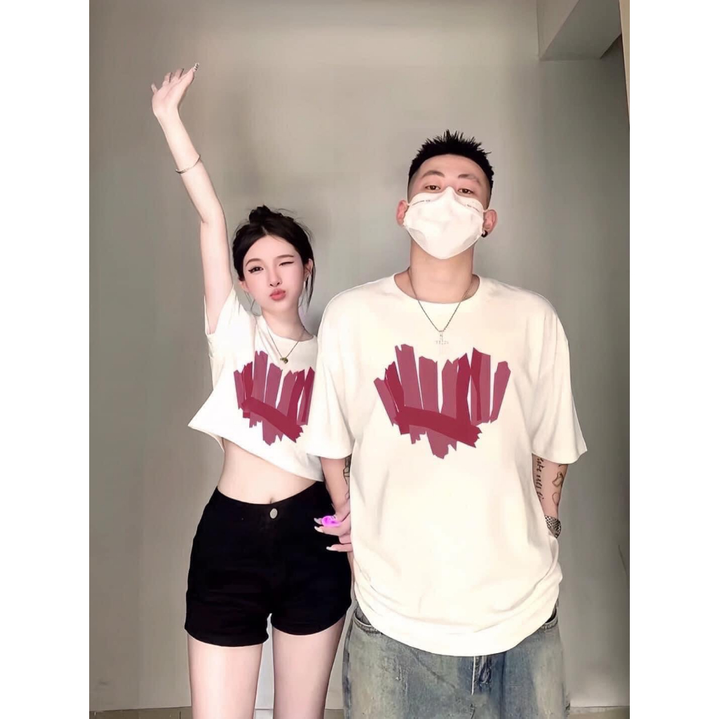 Áo đôi in hình kute - Áo thun nam nữ Loza G0064_thumbnail_4