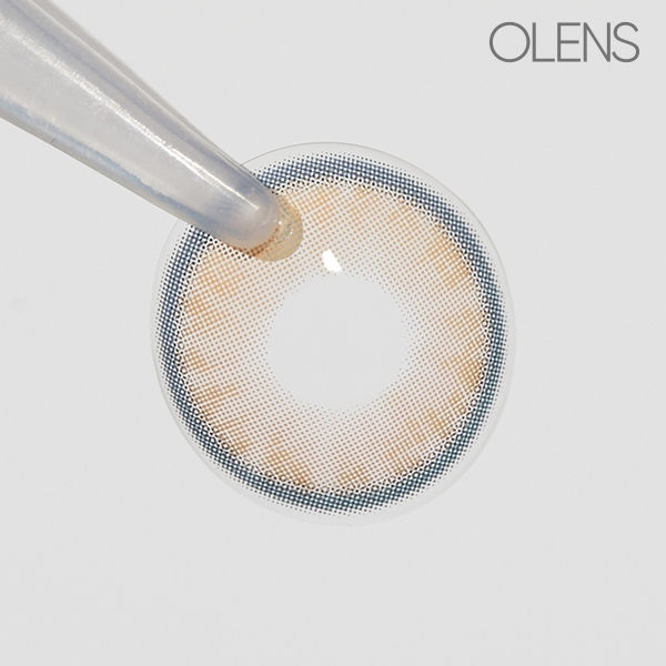 OLENS Official Nella 1Month Ash Beige 2P Contact Lens_thumbnail_2