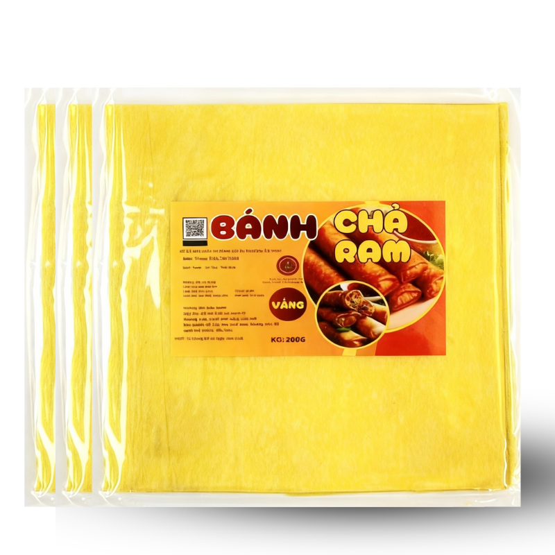 Bánh Chả Ram Dùng Cuốn Nem - Thương Hiệu Bu Phương Ẩm Thực - 1 Gói 400g