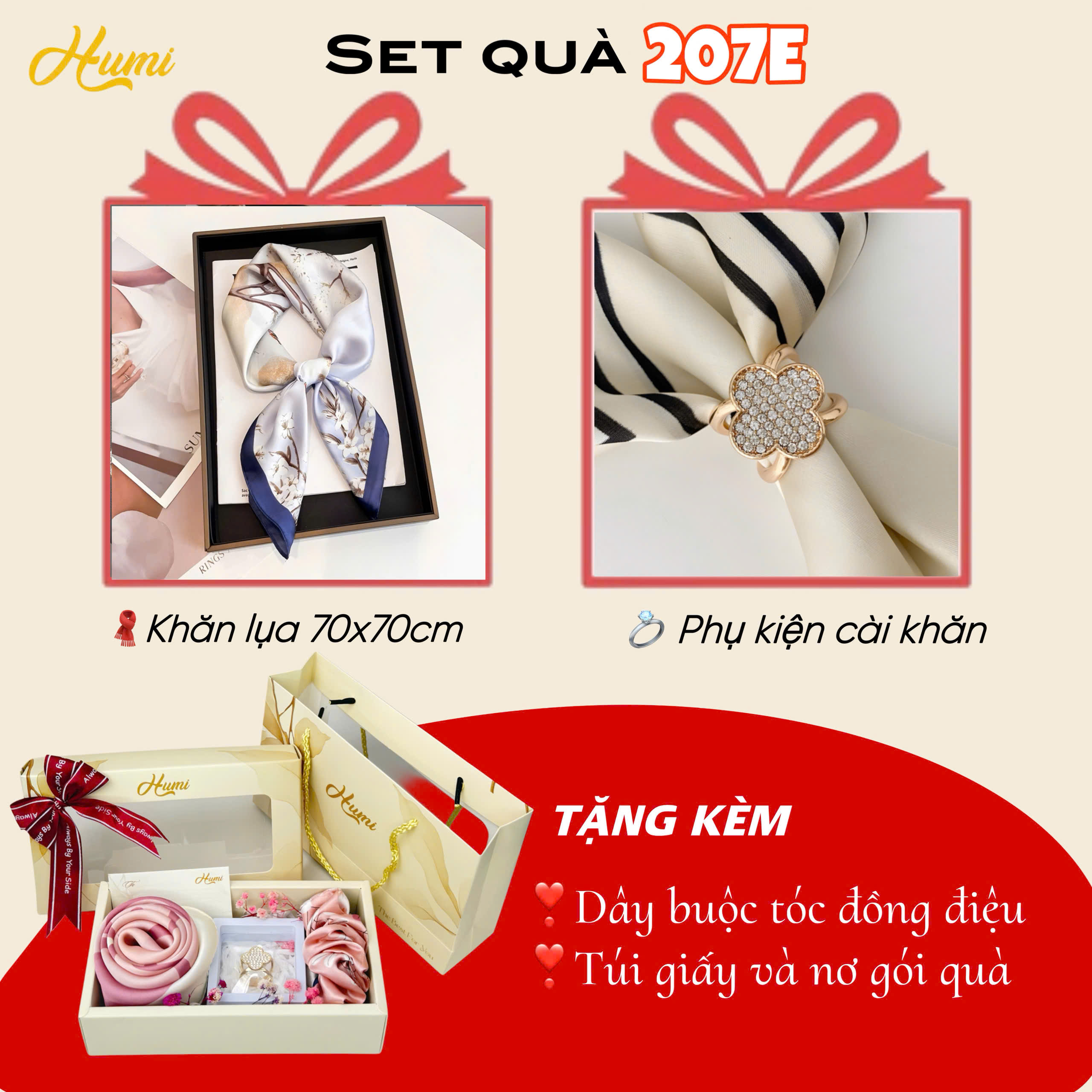 SET QUÀ KHĂN 70 (SQ207E)