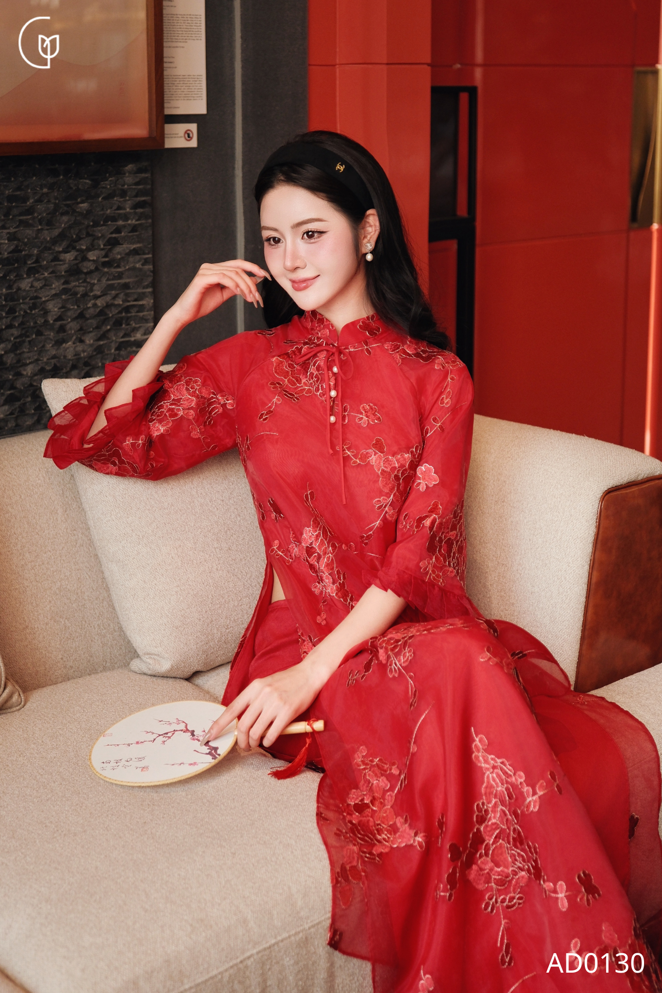 Áo dài cách tân Lê Chi AD0130