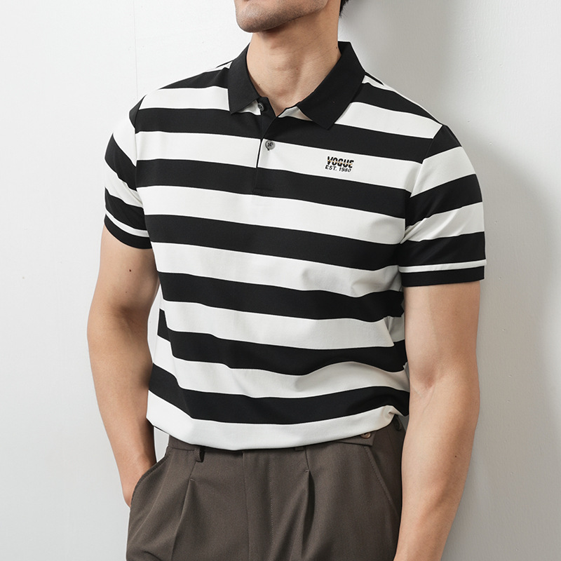 PA56 – Áo polo nam ve áo sọc rộng cao cấp, không cần ủi_thumbnail_2