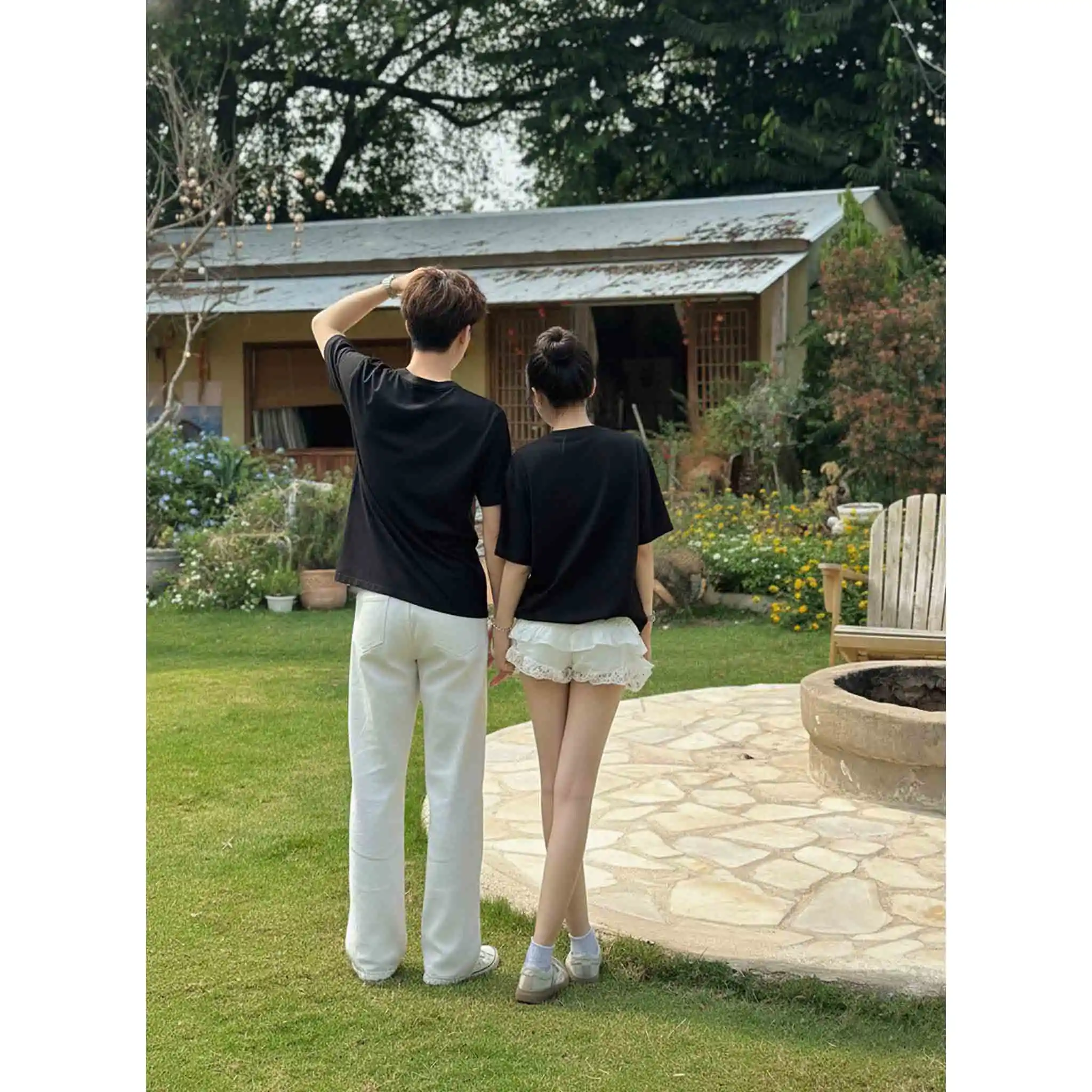 Áo thun couple form rộng Miucho vải cotton thoáng mát dày dặn hoạt hình Zootopia 2813_thumbnail_9