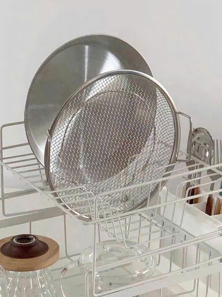 Bộ khay ráo dầu inox - Sz 22cm_thumbnail_6