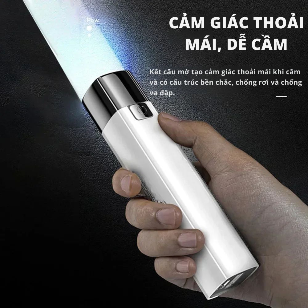 Đèn Pin Sạc Đa Năng Kachi MK425: Soi Rọi Mọi Hành Trình, Bừng Sáng Mọi Cuộc Vui_thumbnail_4