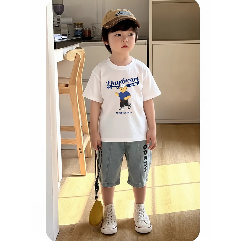 Áo thun bé trai Teddy thể thao năng động Kado 3415_thumbnail_2