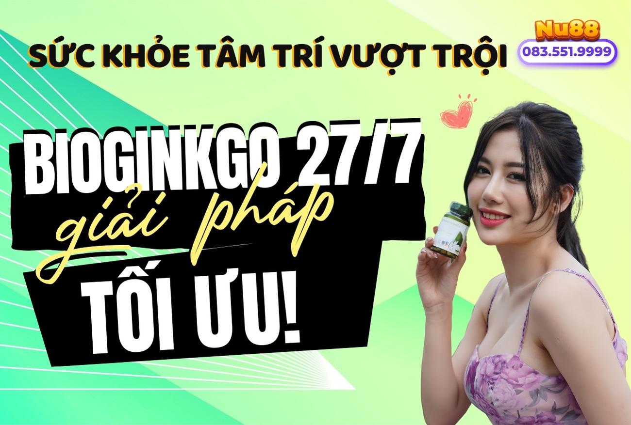 Sức Khỏe Tâm Trí Vượt Trội: Bổ Não Bioginkgo 27/7 Nuskin Là Giải Pháp Tối Ưu!