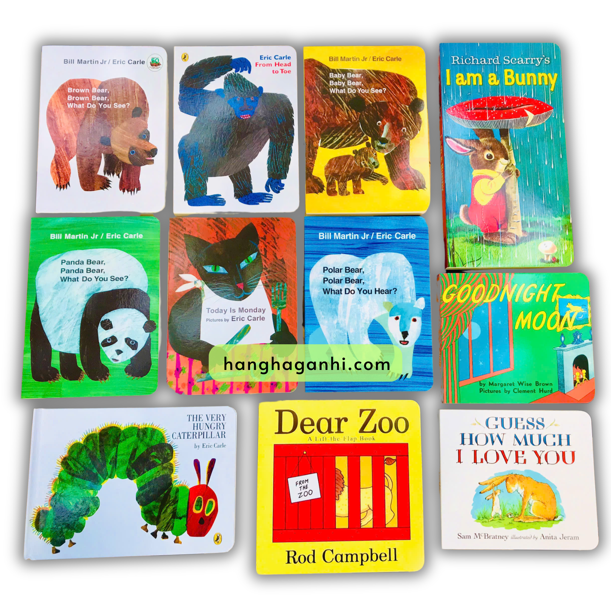 Bộ 11 cuốn sách truyện bìa cứng tiếng Anh cực nổi tiếng dành cho bé 2+ của Bill Martin Jr, Eric Carle_thumbnail_0