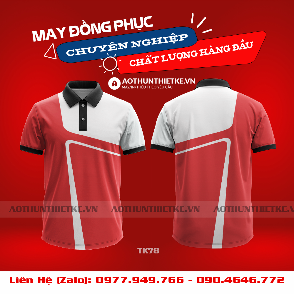 Áo Đồng Phục 3D TK78
