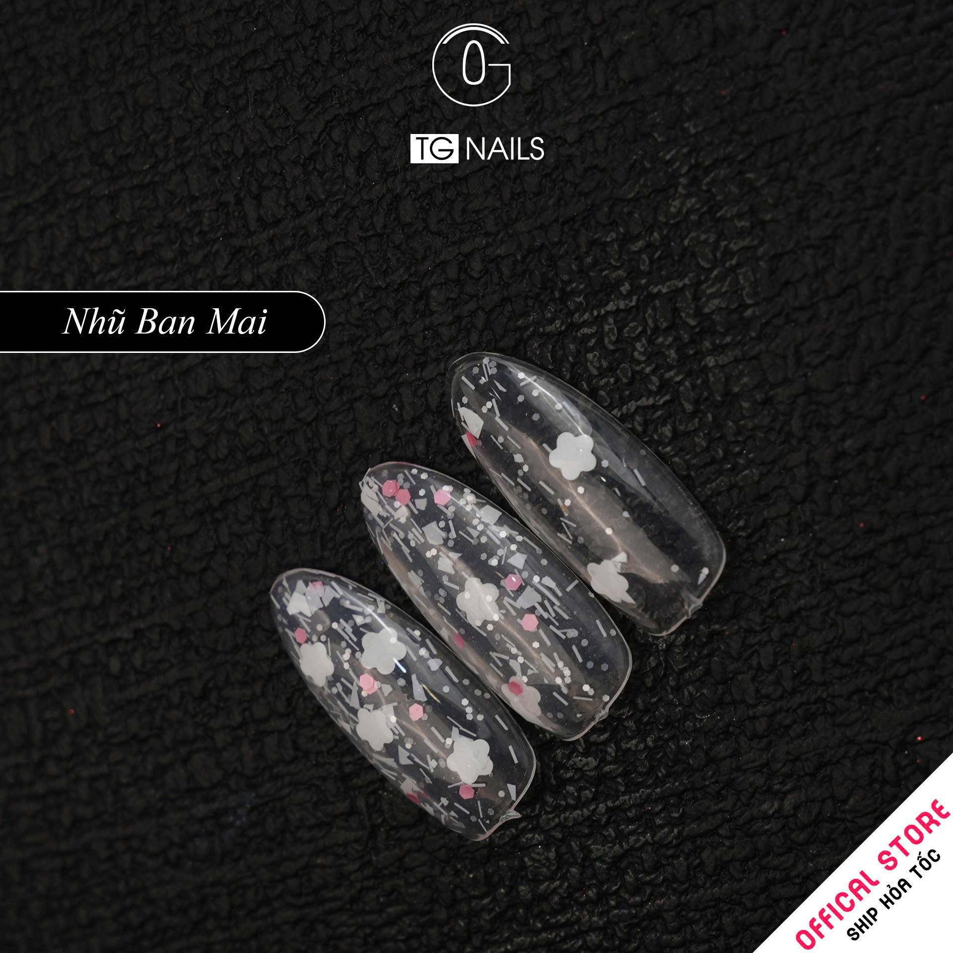 Sơn móng gel TG. Dung tích: 15ml/ lọ. Nhãn hàng TG nail._thumbnail_3