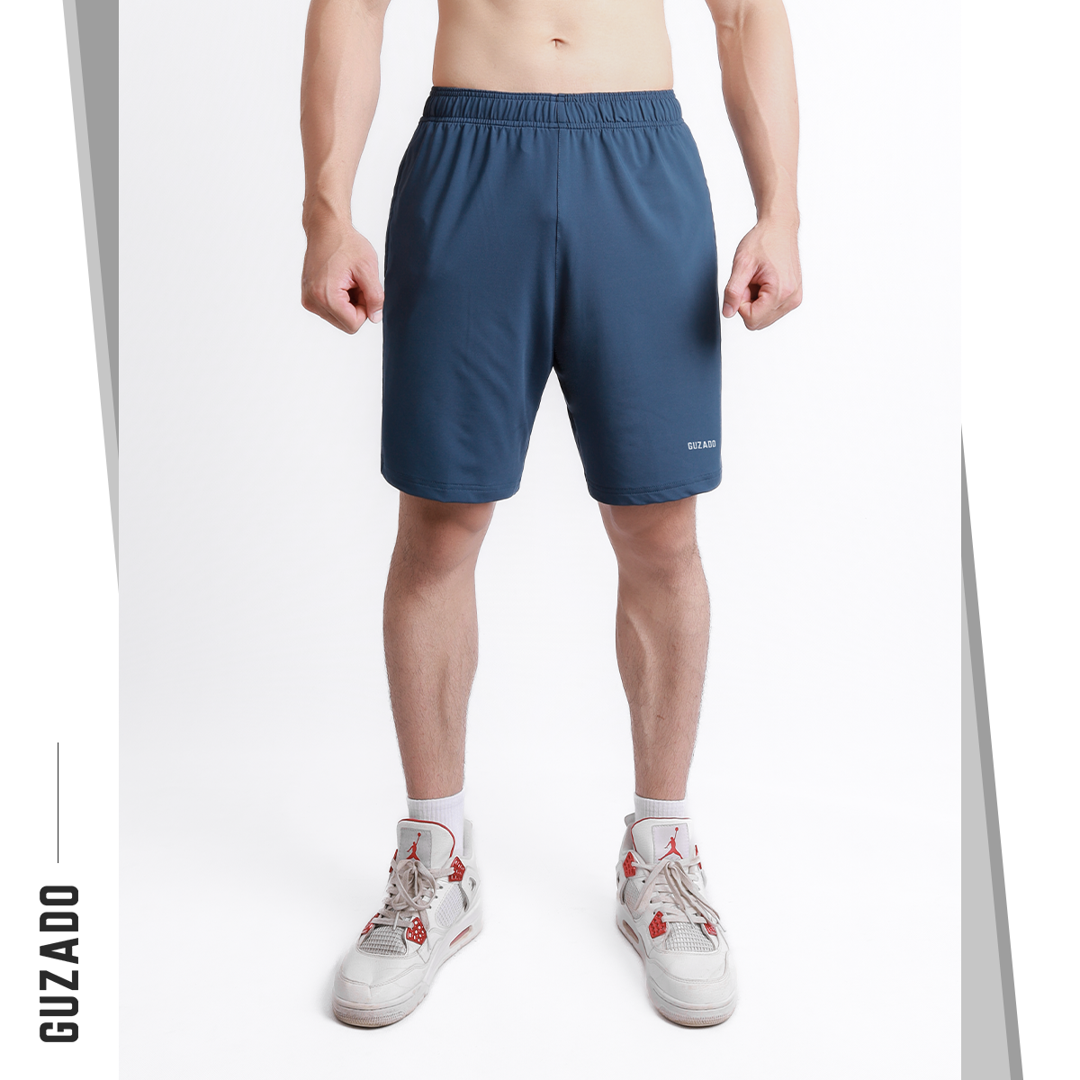 Quần Short Thể Thao GUZADO Vải Thun SIÊU CO GIÃN GSR02_thumbnail_16