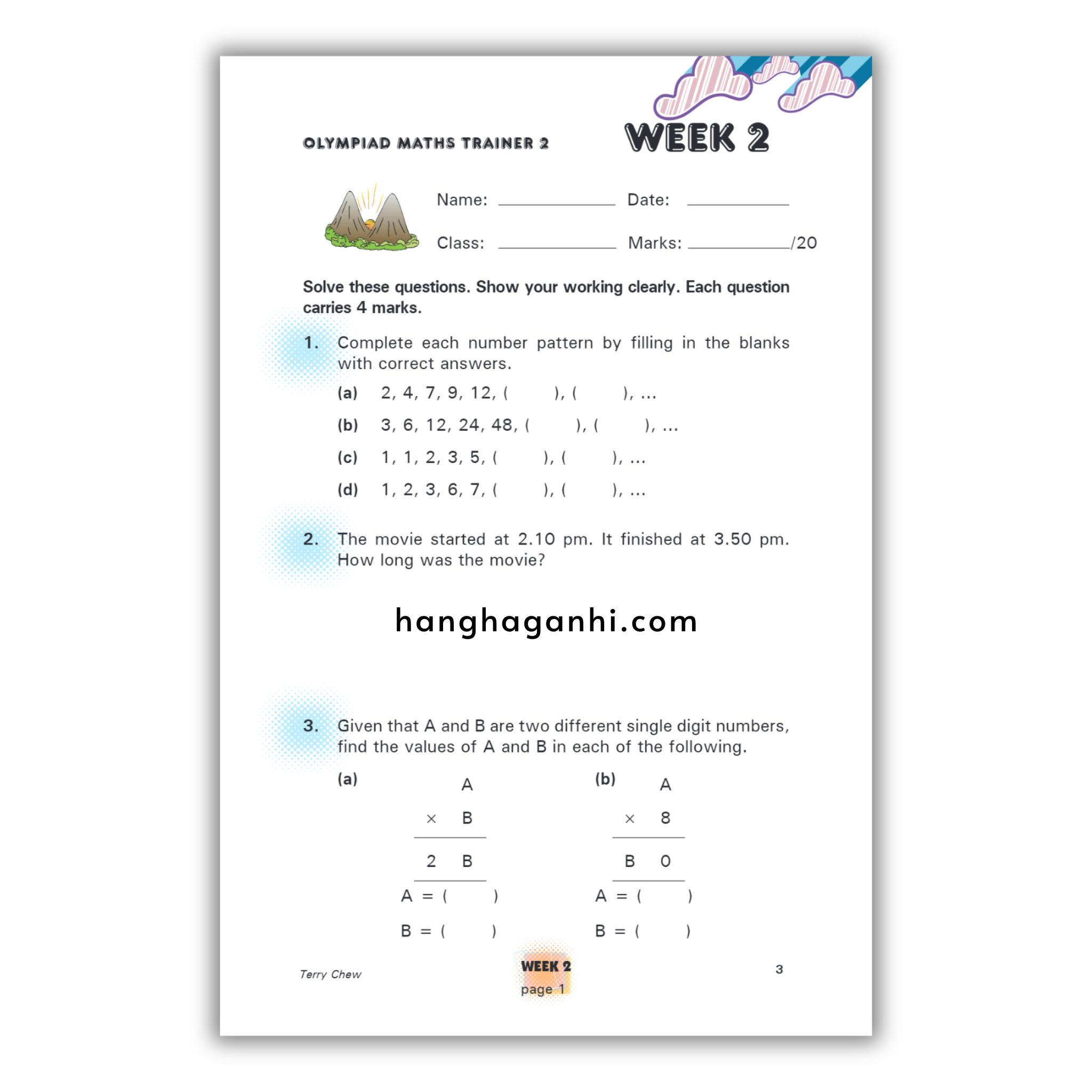 Olympiad Maths Trainer Level 2- Sách Toán Tiếng Anh Singapore cho bé lớp 2_thumbnail_12