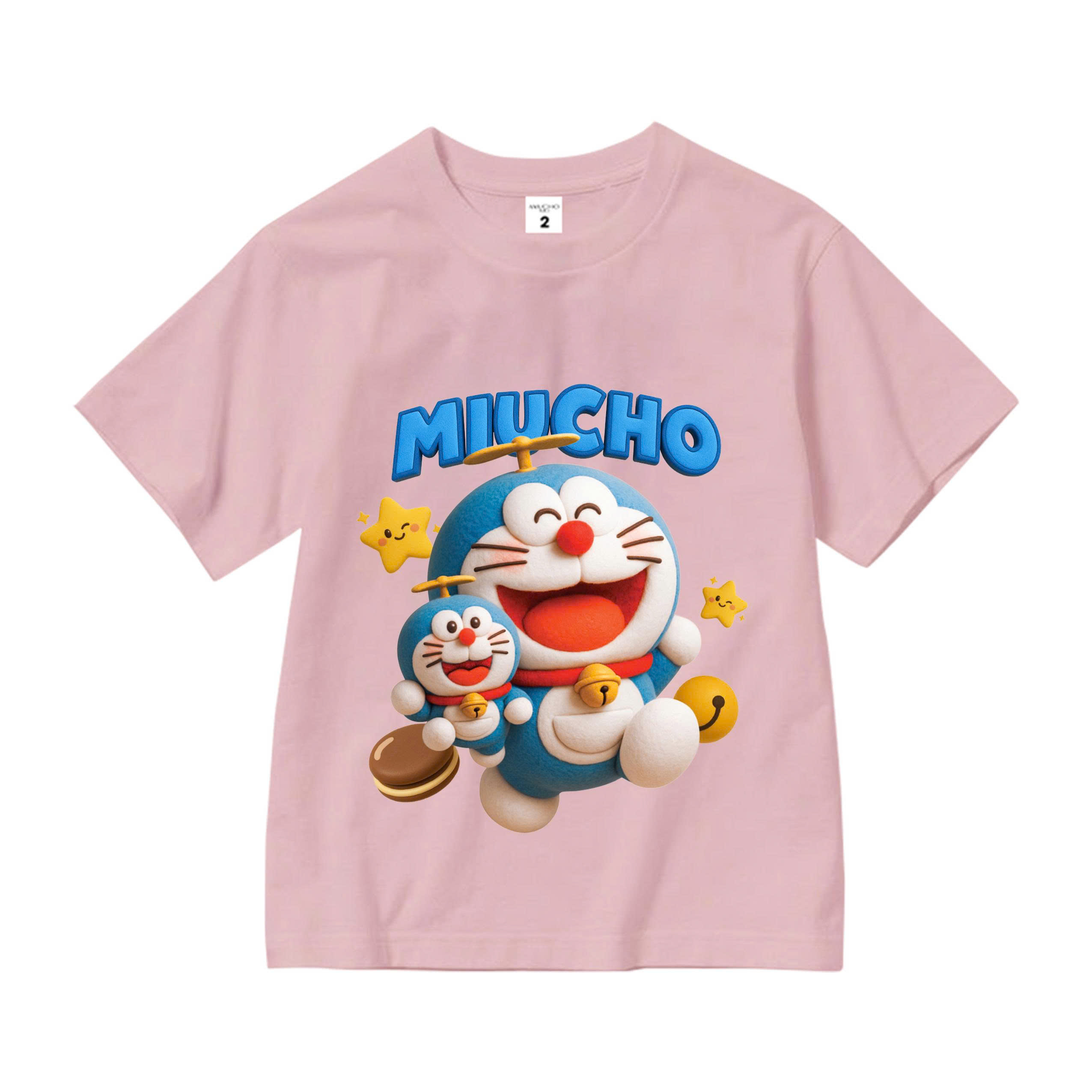 Áo thun cho bé form ôm dáng ngắn cổ tròn AED2324 Miucho Kid vải cotton thoáng mát in artwork_thumbnail_7