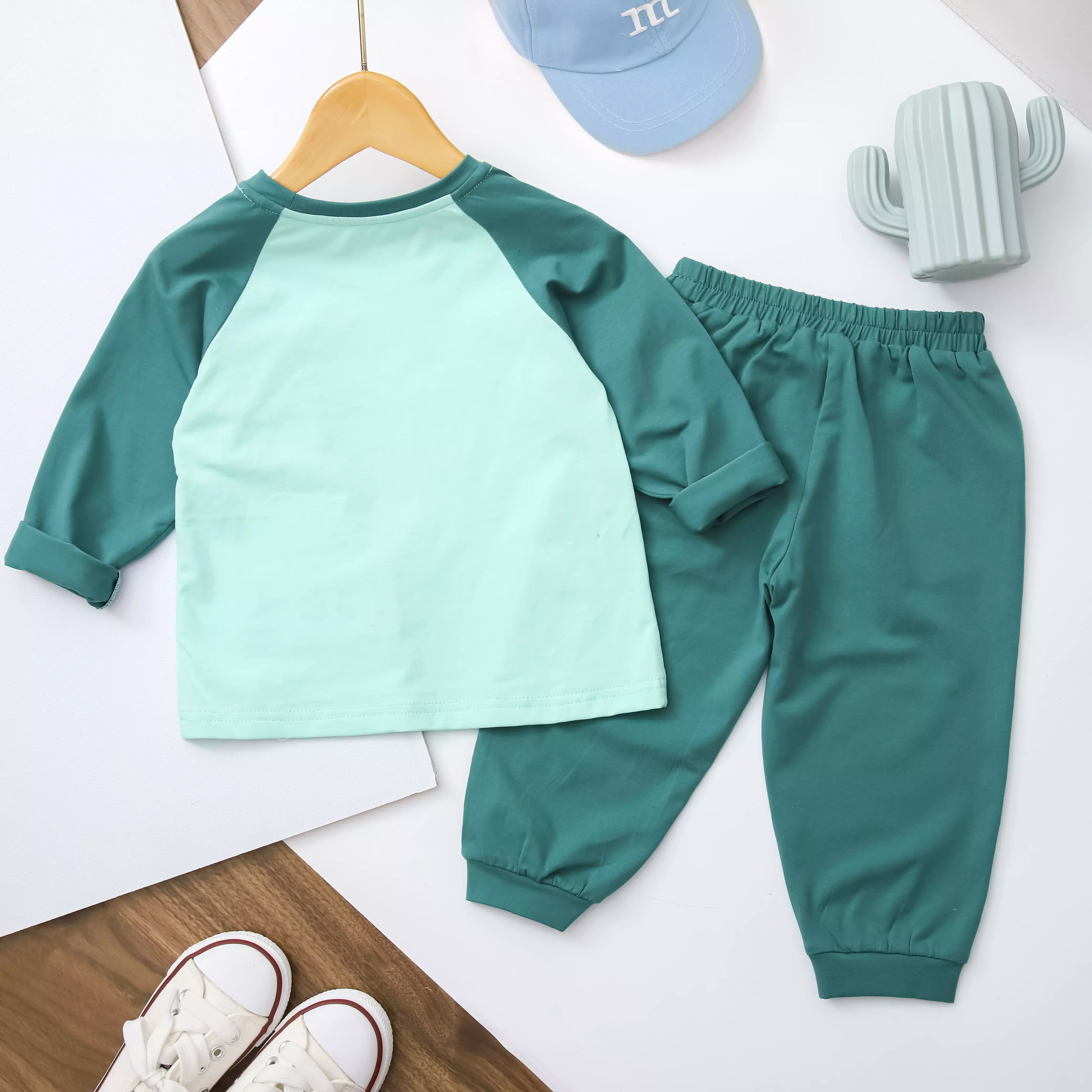 Set thun dài tay raglan bé trai_thumbnail_2