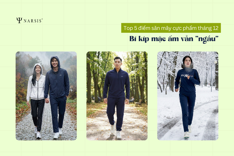 Top 5 điểm săn mây cực phẩm tháng 12 & Bí kíp mặc ấm vẫn 