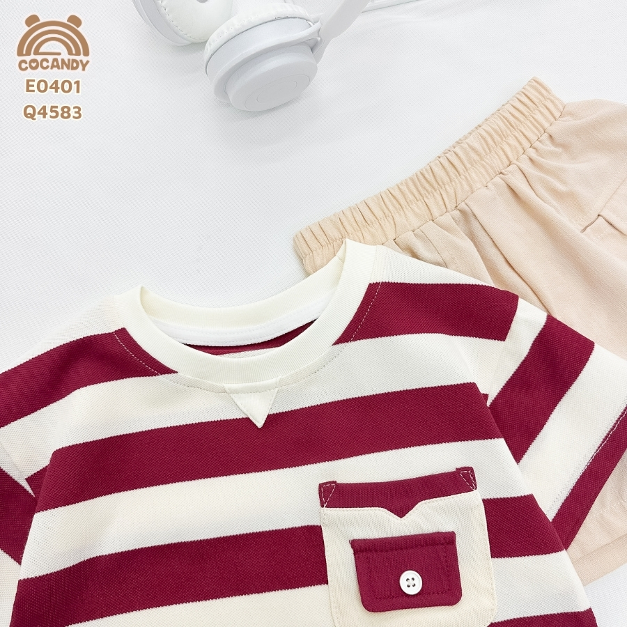 Quần cộc xước BE can túi ốp kiểu 2 bên_thumbnail_2