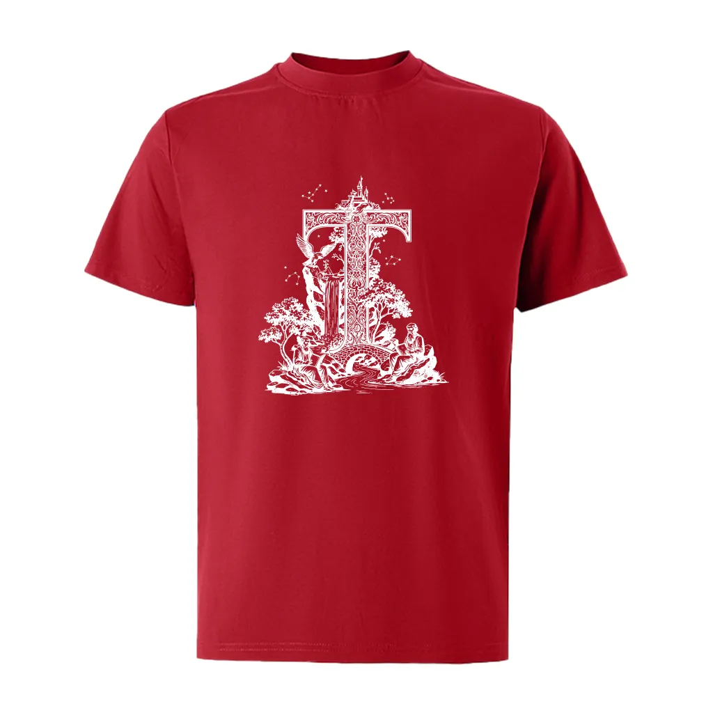 Áo thun nam form rộng Miucho Iconic vải cotton thoáng mát trẻ trung thấm hút tốt in chữ cái T 2765_thumbnail_12