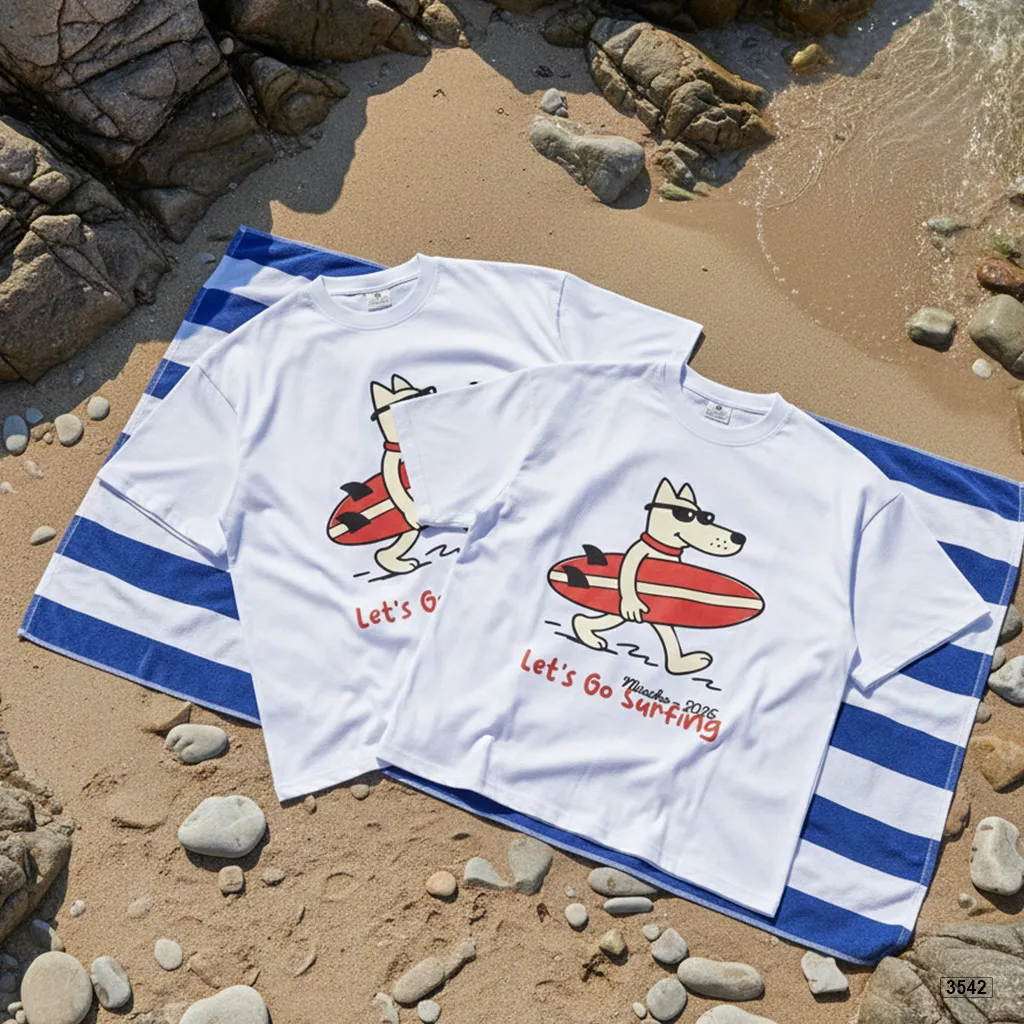 Áo thun boxy phong cách streetwear summer Miucho 3542_thumbnail_7